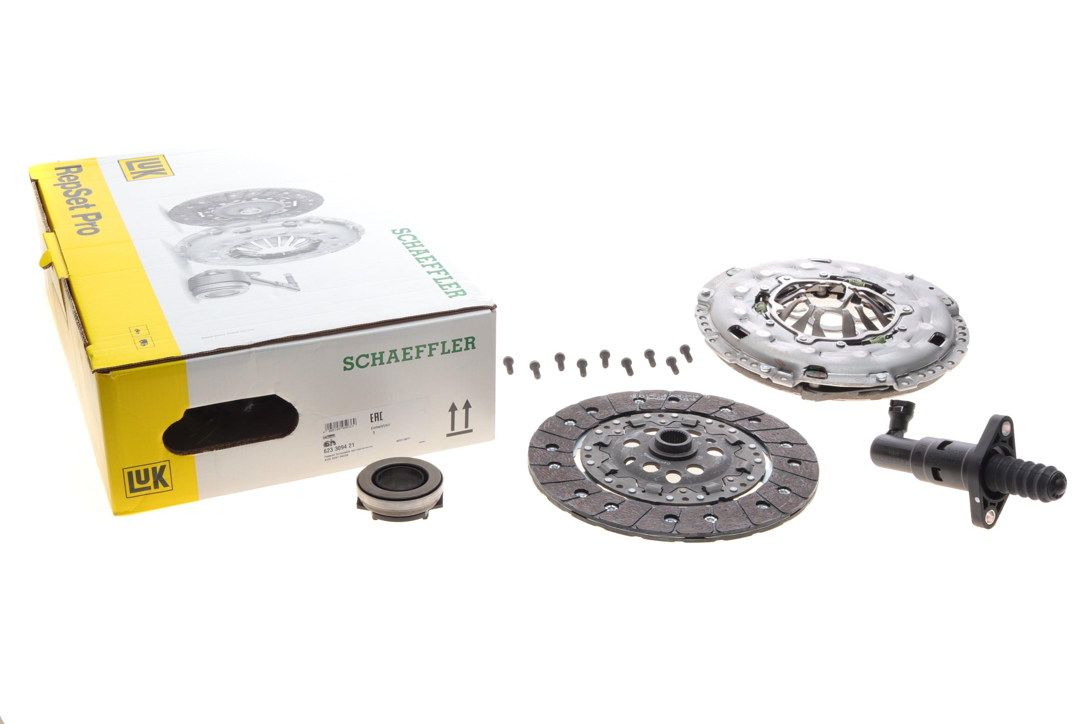 Комплект зчеплення VW Caddy 1.9TDI 04-10, BLS, BJB, 77kw