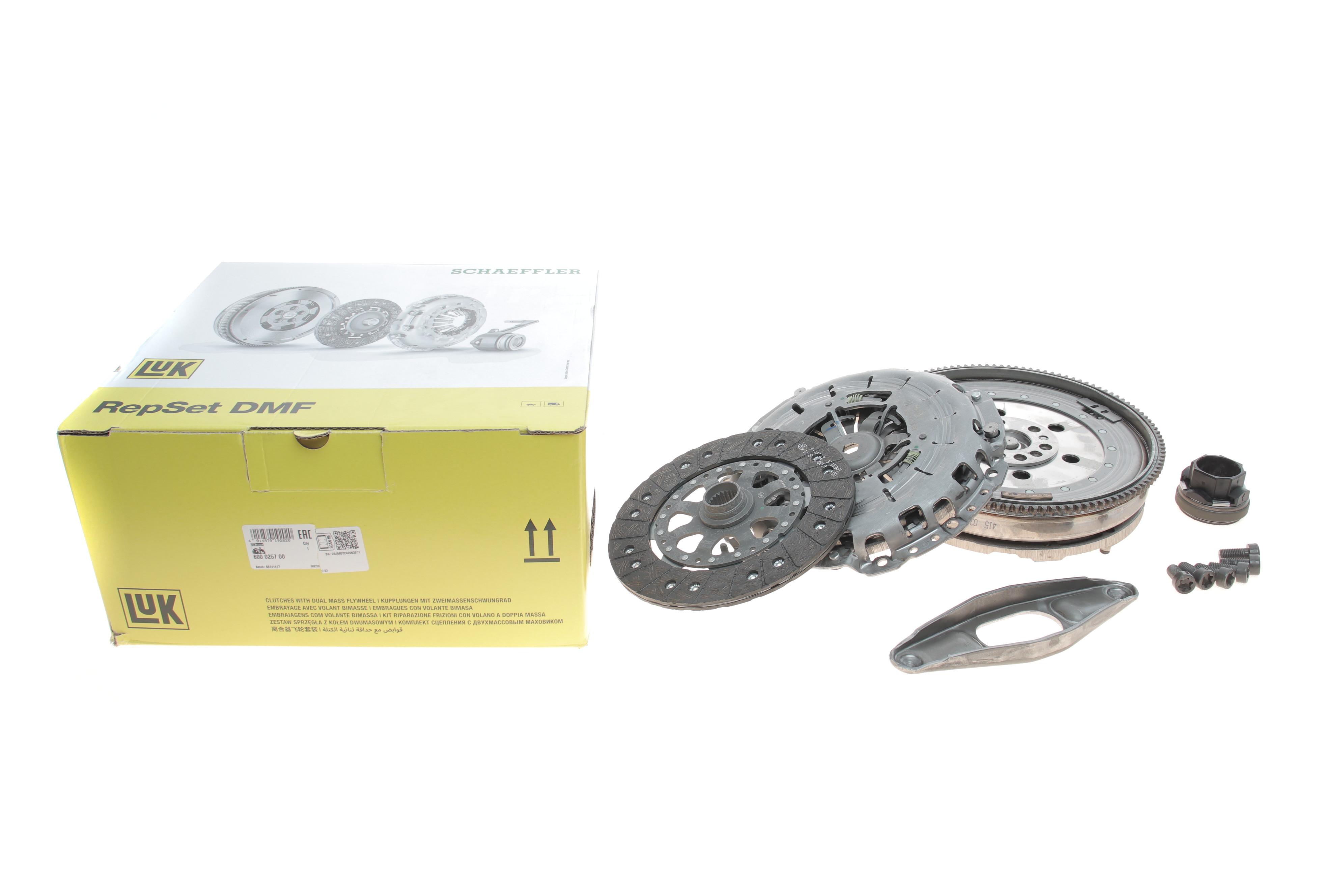 Демпфер + комплект зчеплення +вижимний BMW 3 (E90)/5 (E60) 04-11 N52