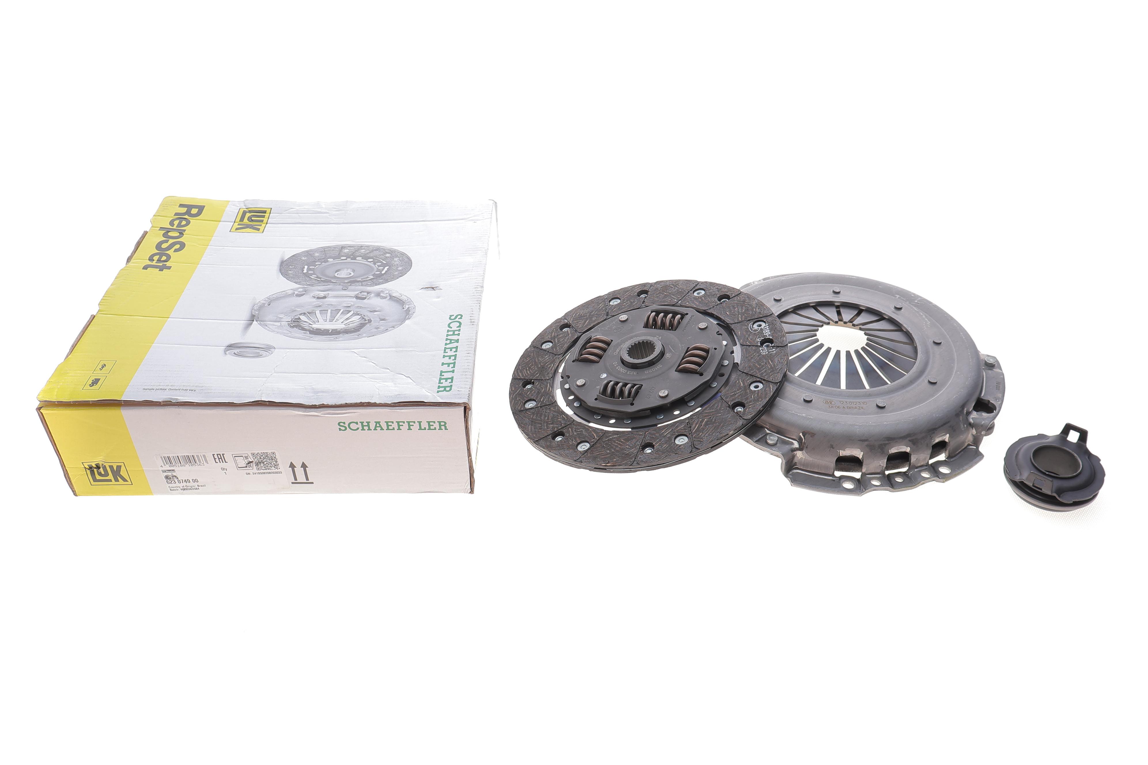 Комплект зчеплення Fiat Ducato 1.9-2.5D 89-94 (d=230mm)