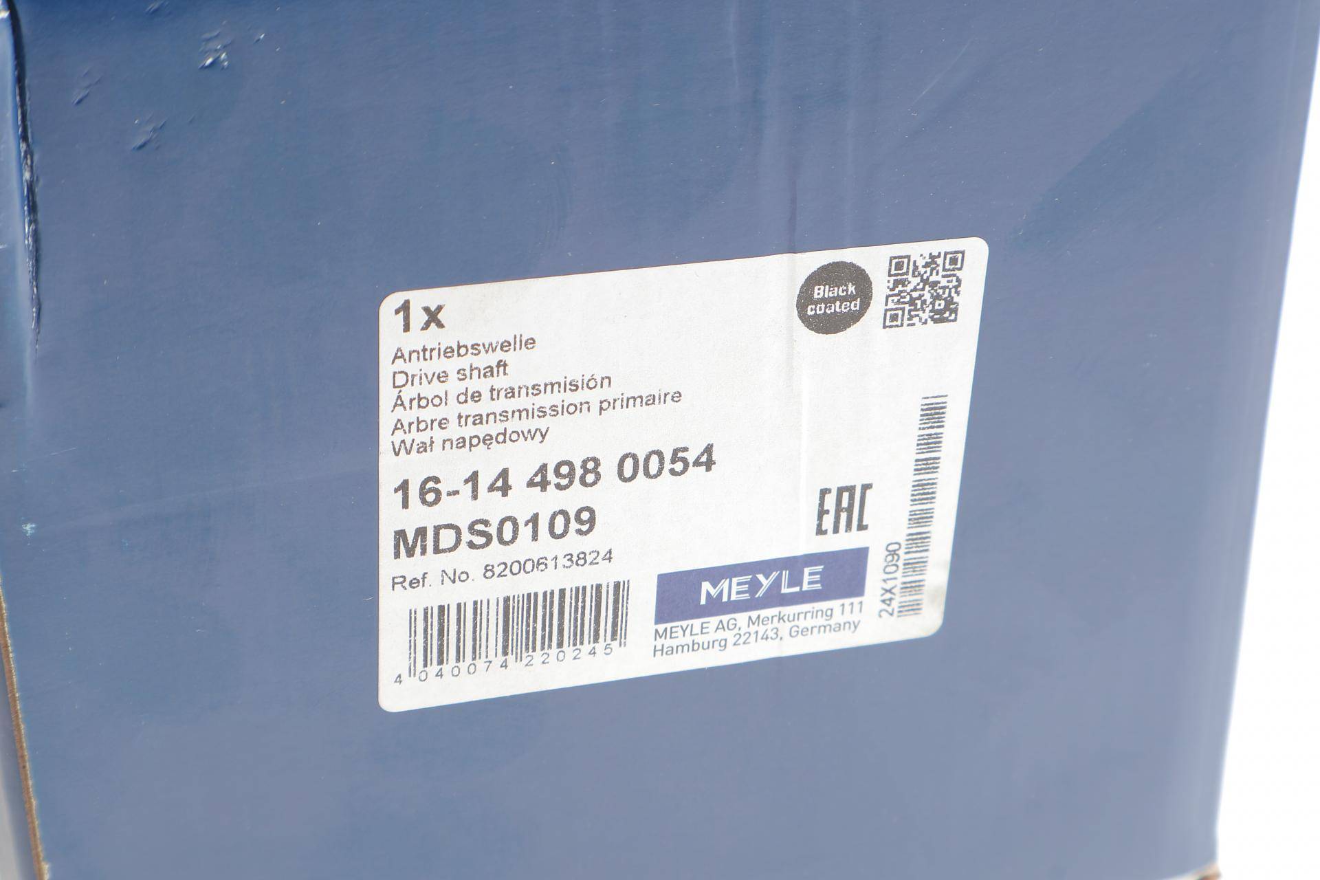 Піввісь Renault Kangoo 1.5dCi 01- (L) (23x44x630)