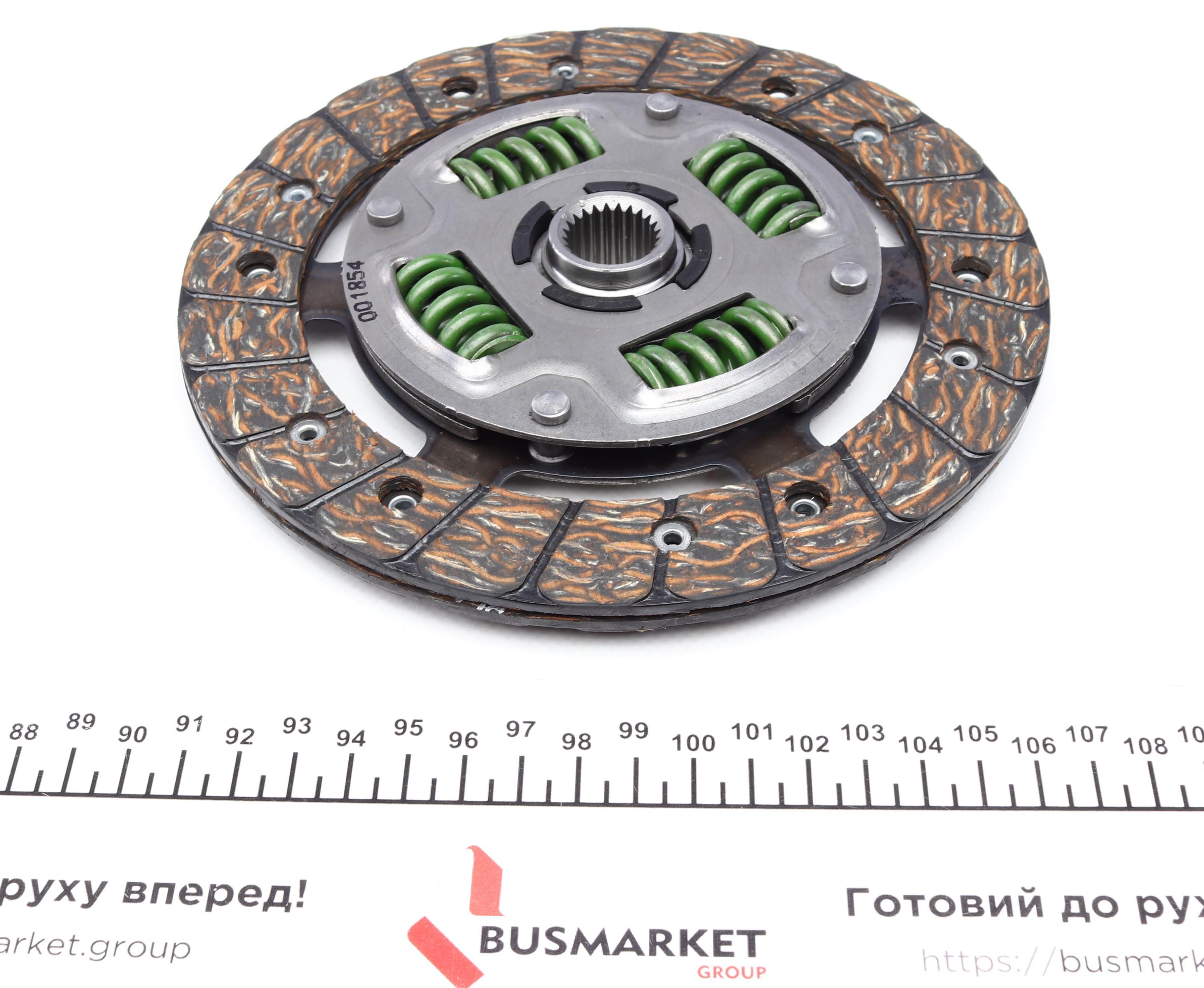 Комплект зчеплення Daewoo Lanos 1.3/1.4i 97- (d=184mm) (+вижимний)