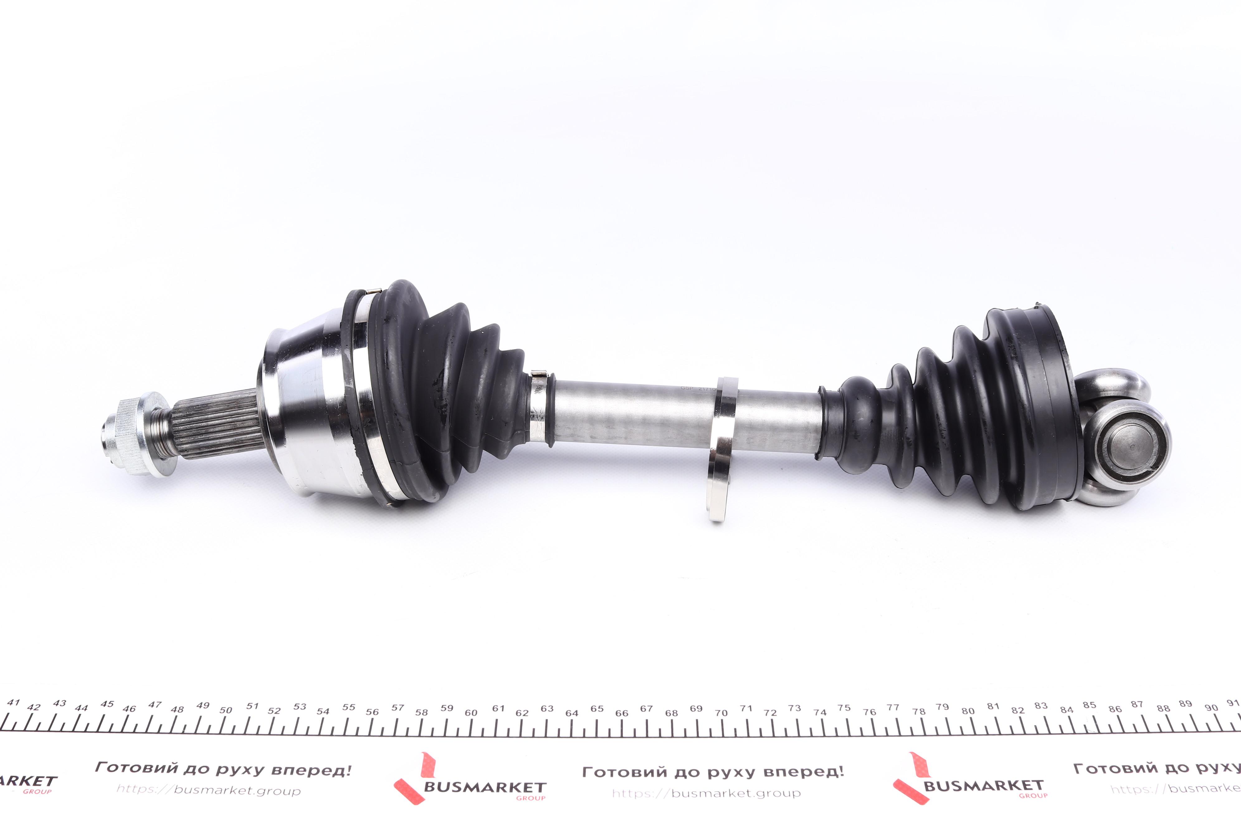 Піввісь Fiat Doblo 1.6 MJT 10- (L) (27x499.5) d=43.2