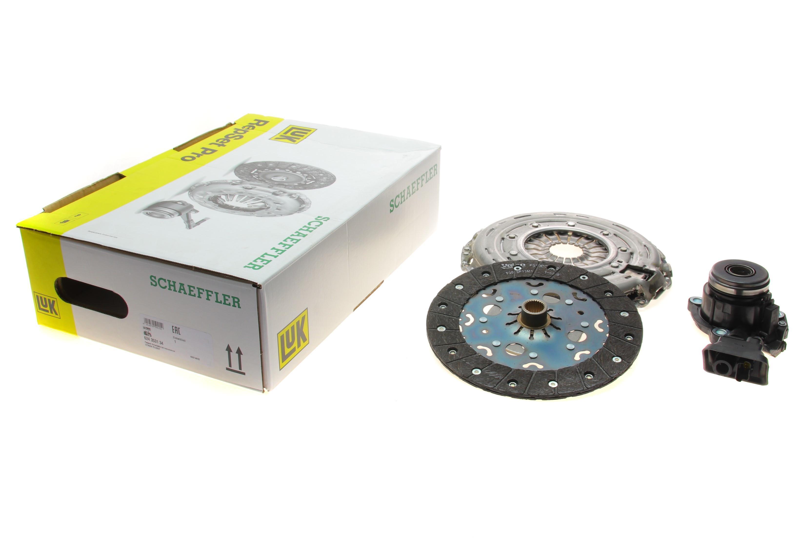 Комплект зчеплення Citroen C4/C5/DS5/Peugeot 3008/5008/508 1.6 HDi 09-18