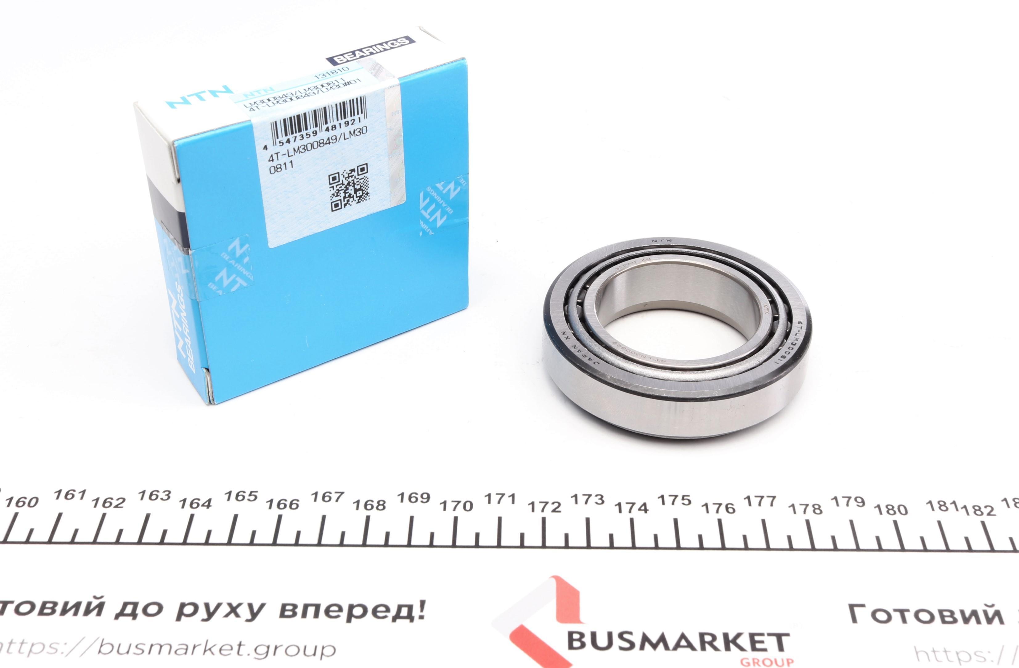 Підшипник КПП Renault Trafic (40.987x67.975x17.5)