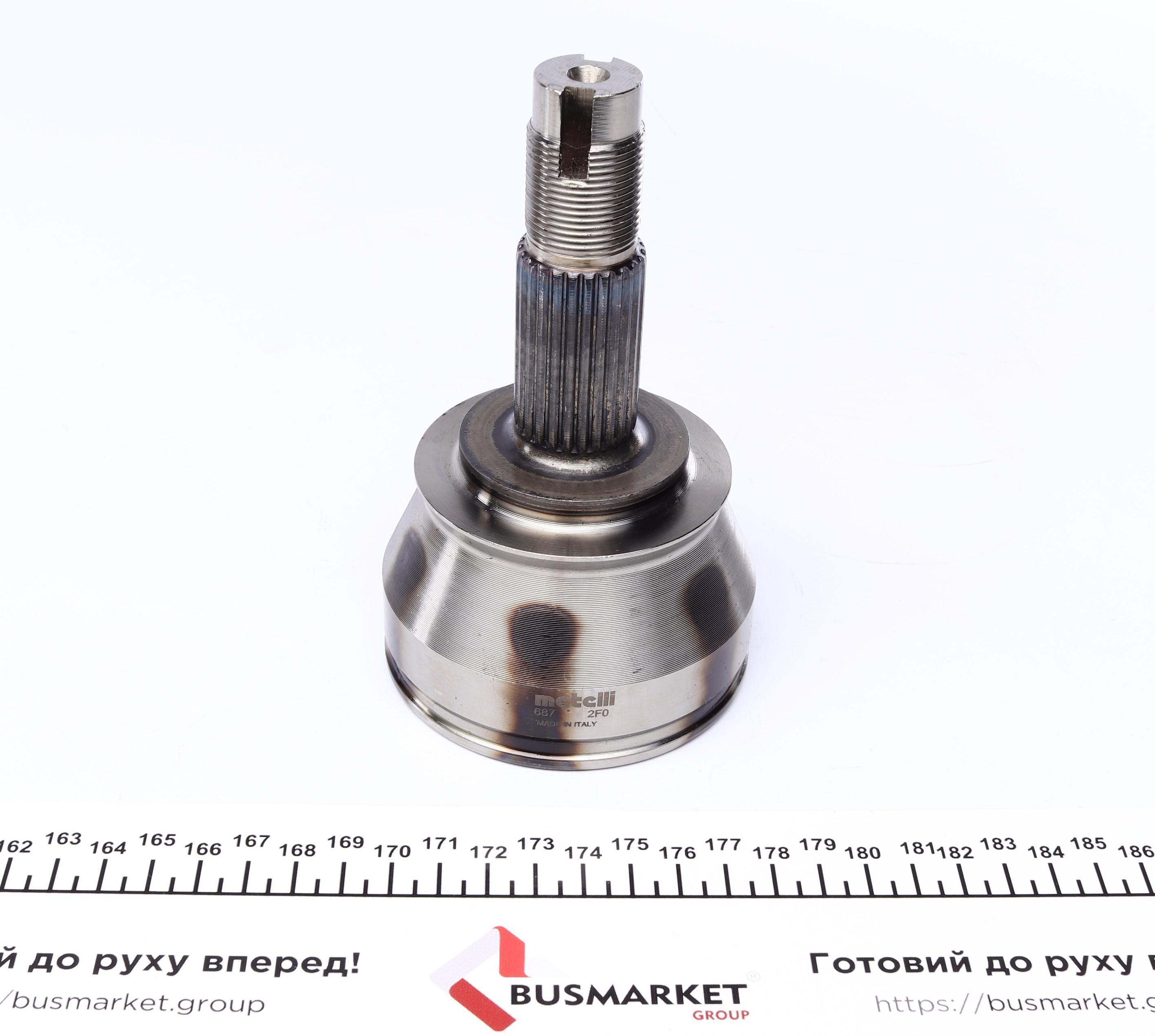 ШРКШ (зовнішній) Fiat Doblo/Punto 10-/Bravo 07-14/Tipo 15-/Opel Combo 12- (25z/25z/51mm/87mm/47.1mm)