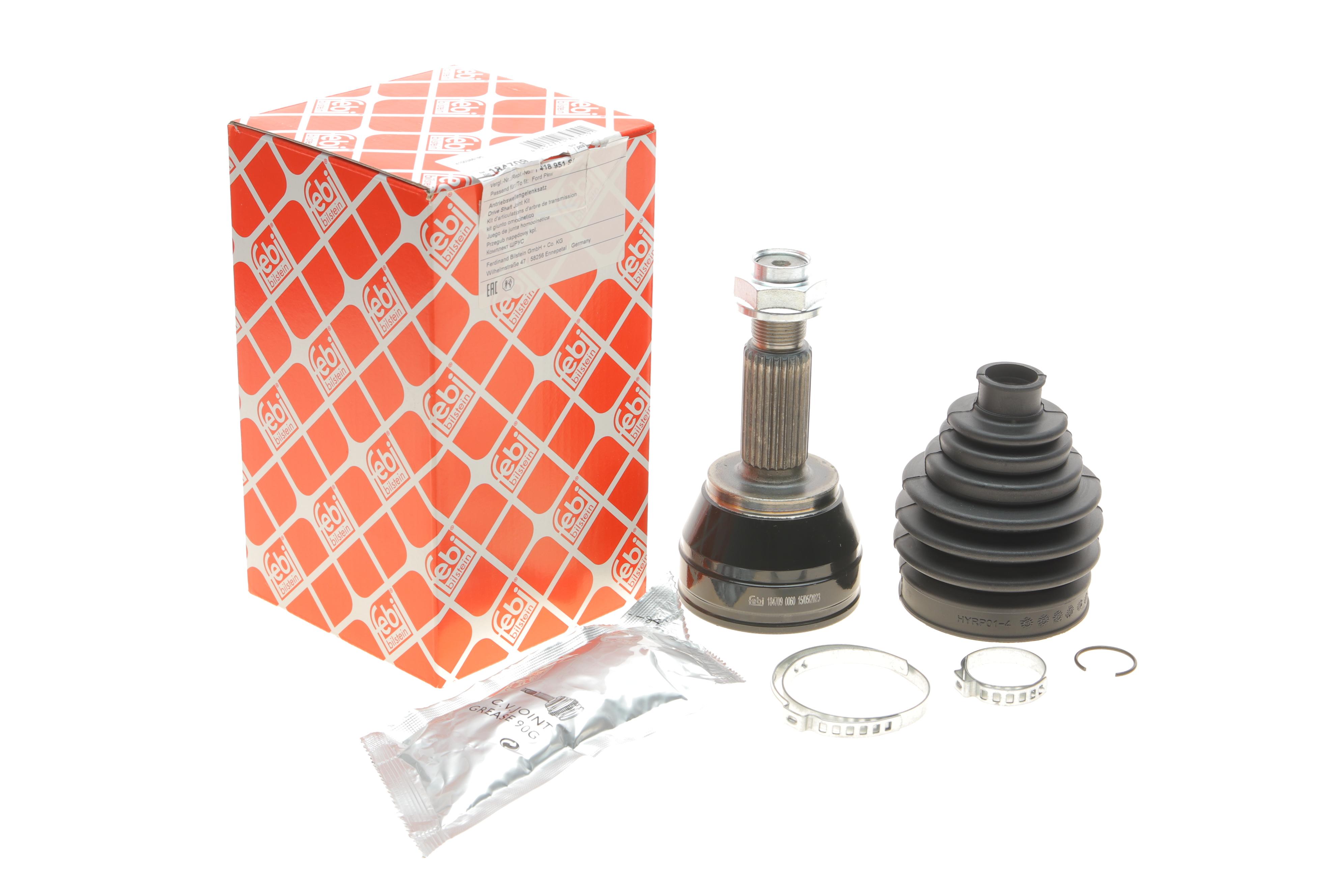 Шрус (зовнішній) Ford Fiesta/Fusion 01-12 (25x21z) (-ABS)