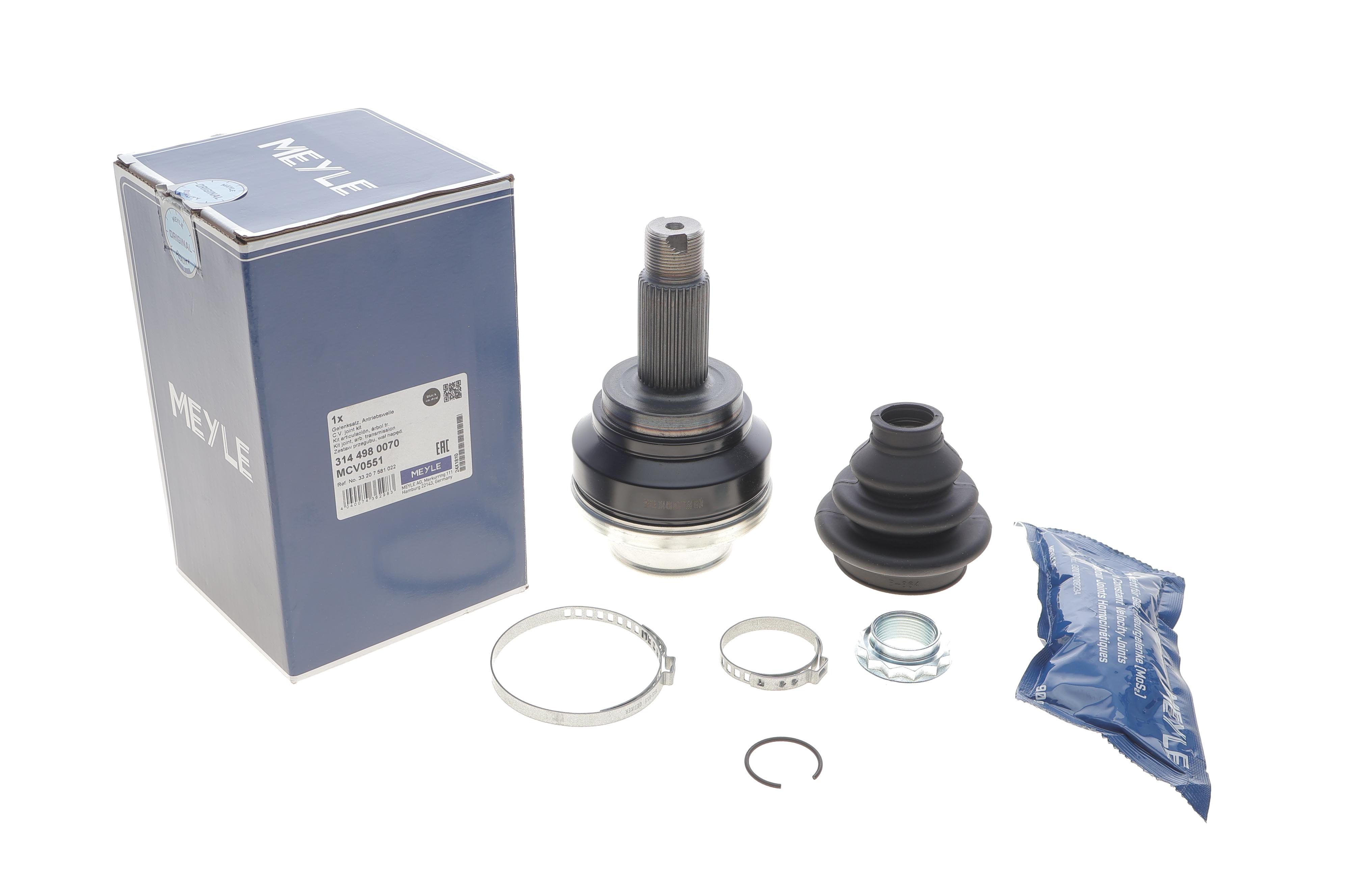 ШРКШ (зовнішній) BMW 5 (F10/F11) 10-17 N20/N47/N57 (30/28zx166) (задній)