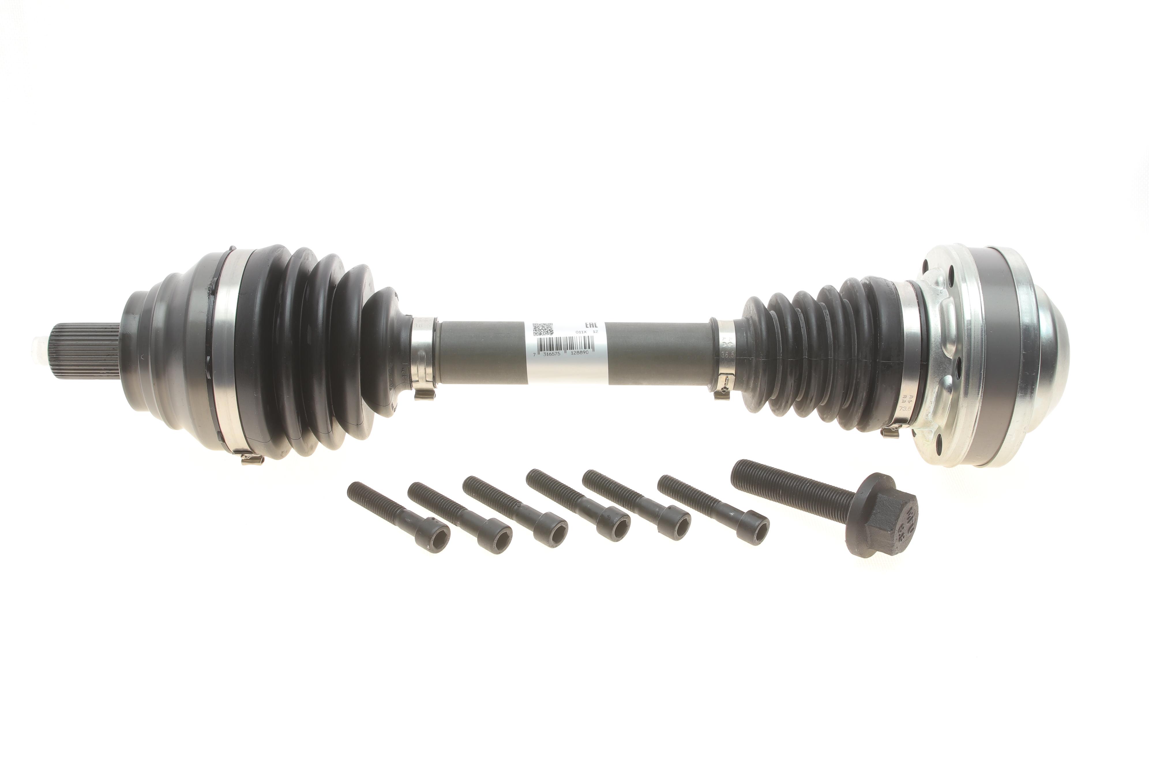 Піввісь (передня) Audi A3/Skoda Octavia/SuperB/VW Caddy/Golf/Passat/Touran 03- (L) (486.5mm)