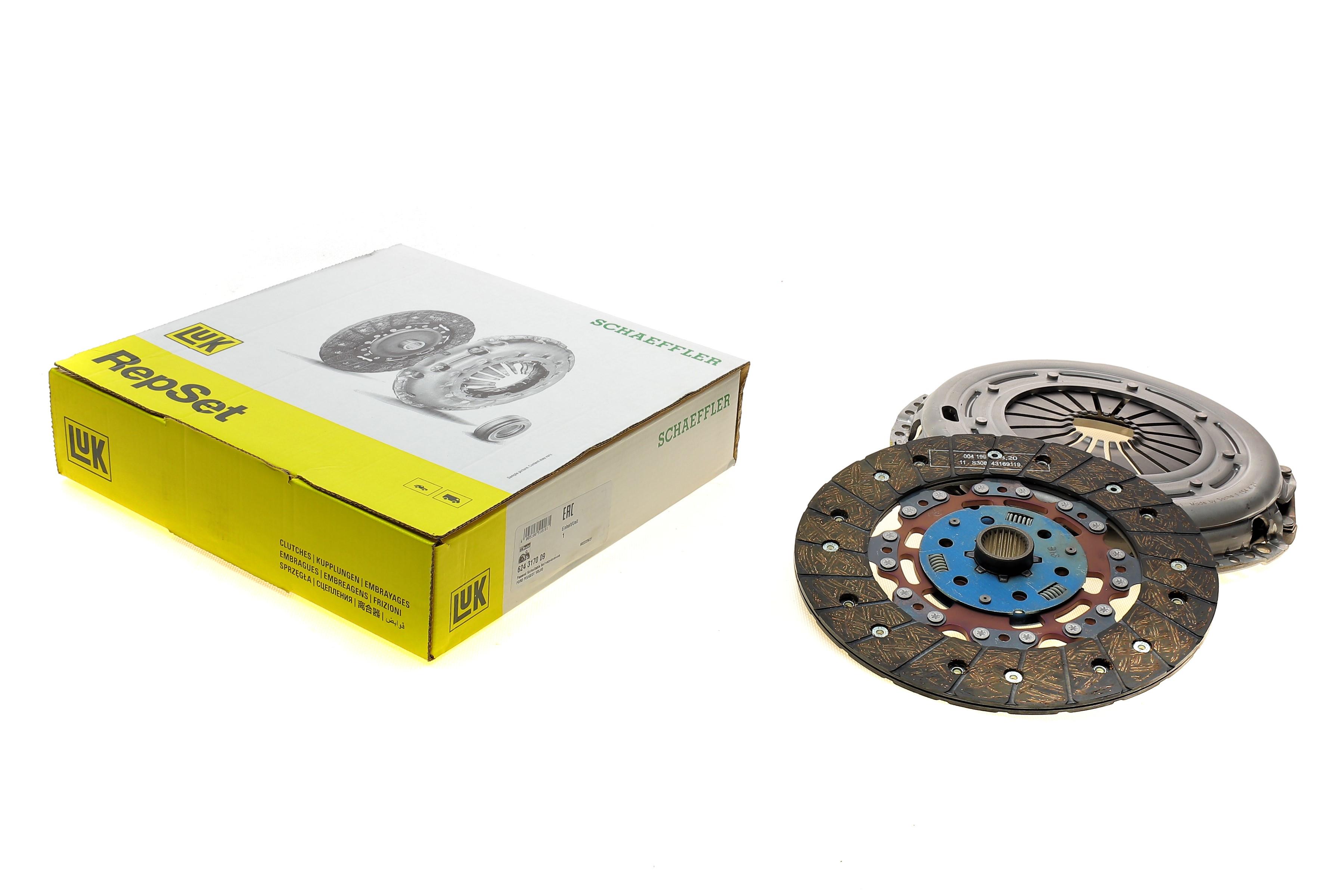 Комплект зчеплення Ford Focus 2.0 TDCi 03-12/Volvo S40/V50 2/0D 04-10