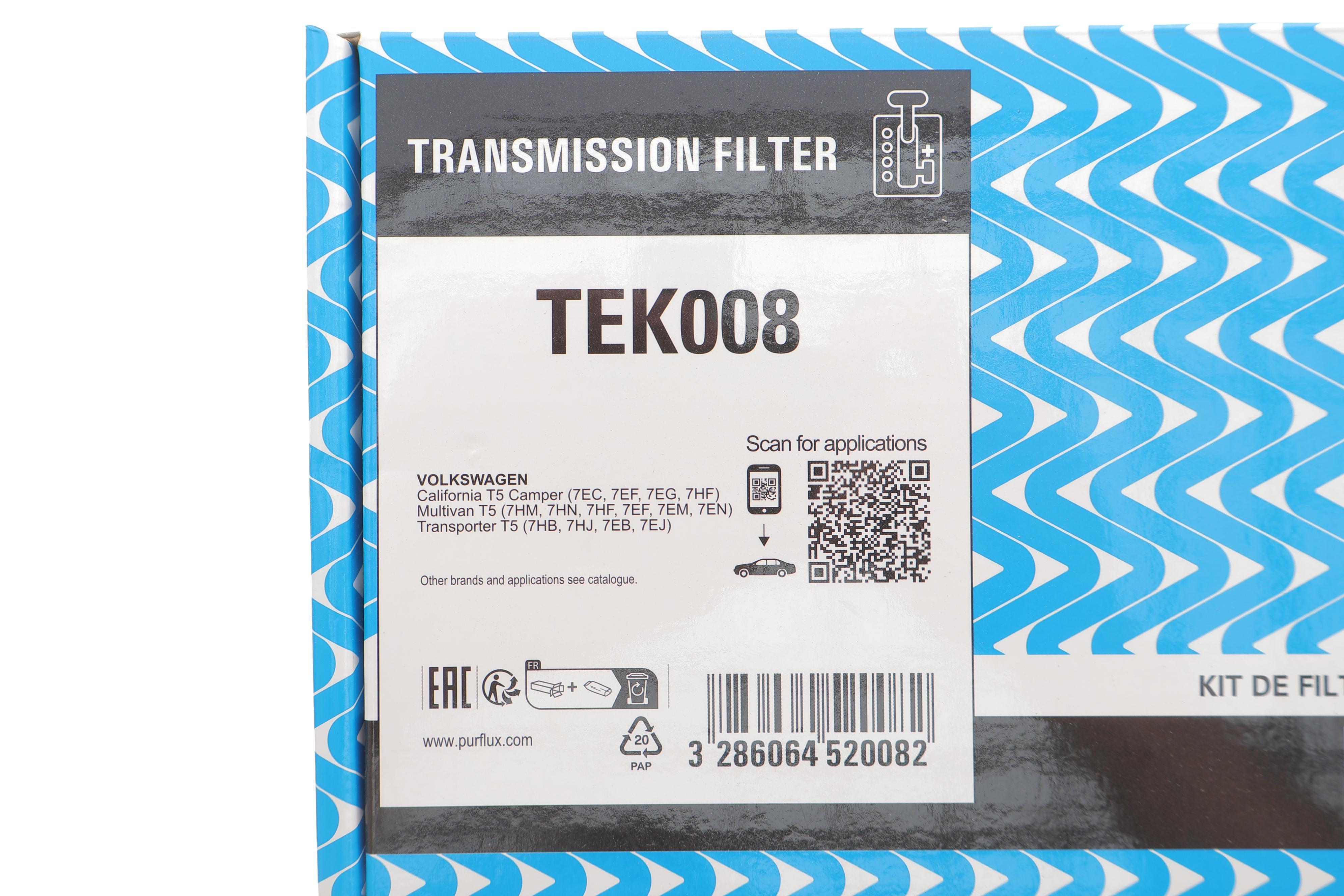 Фільтр АКПП VW T5 2.5 TDI/3.2 03-09 (з прокладкою)