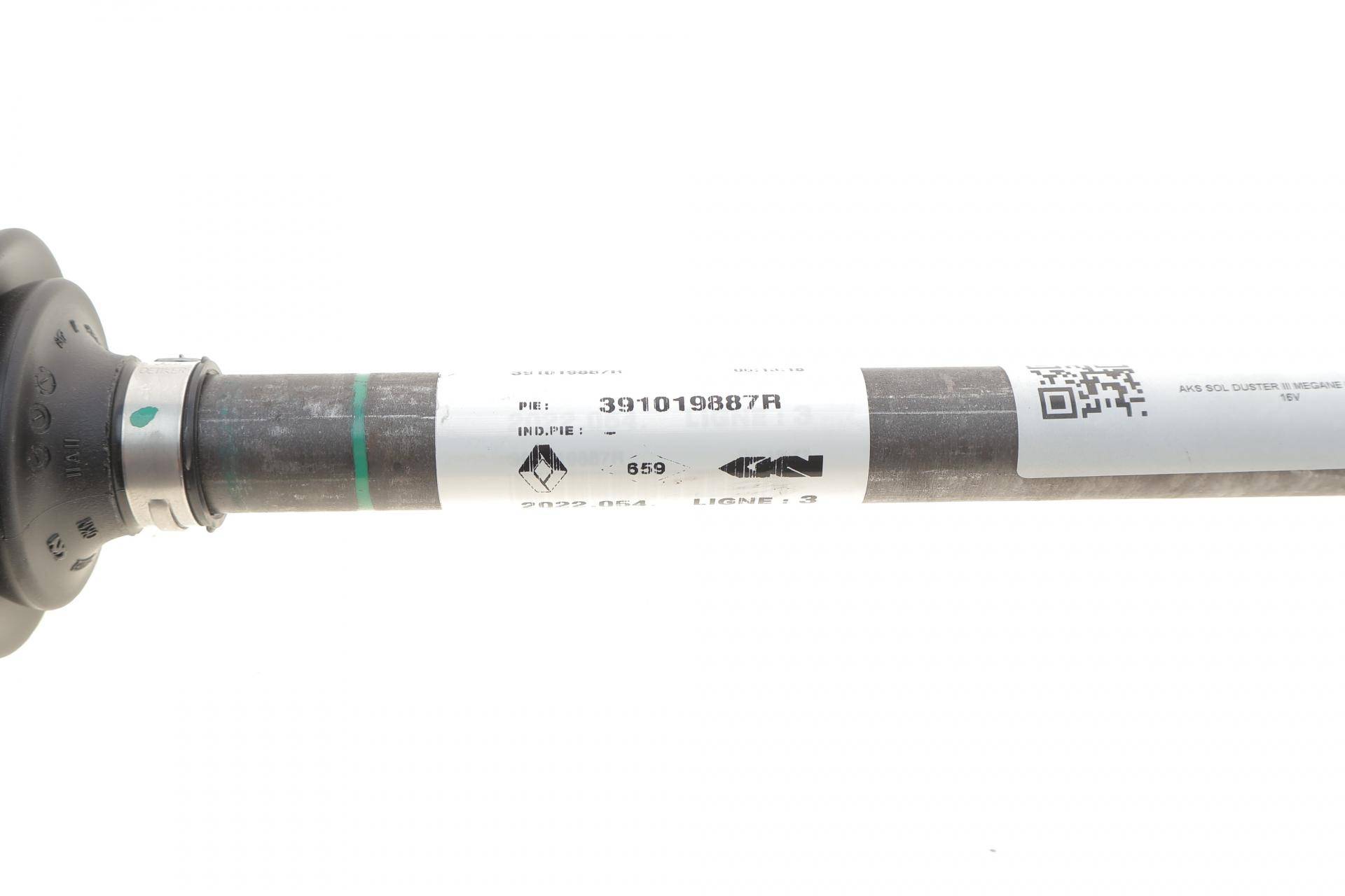 Піввісь (передня) (L) Renault Captur 1.6 16- (25x25z) (Заводська реставрація всередині OE)