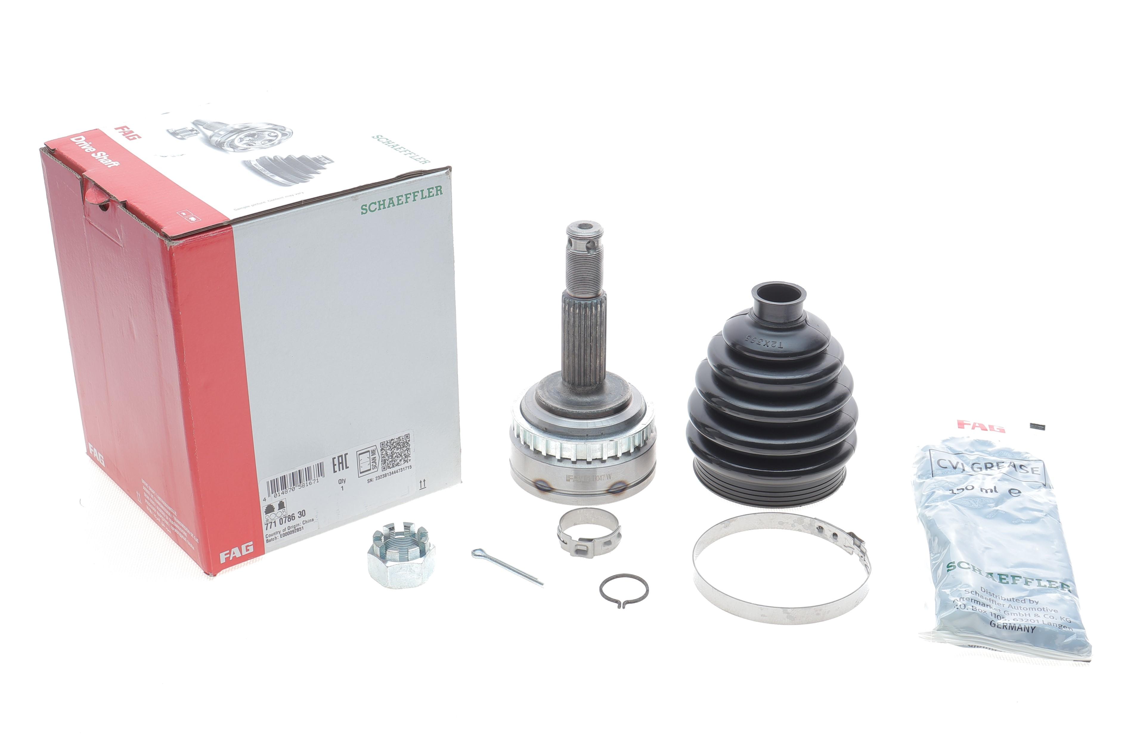 ШРКШ (зовнішній) Opel Astra F/Vectra B 1.4-1.6 92-02 (22/22z) (+ABS 29) HQ (FAG+)