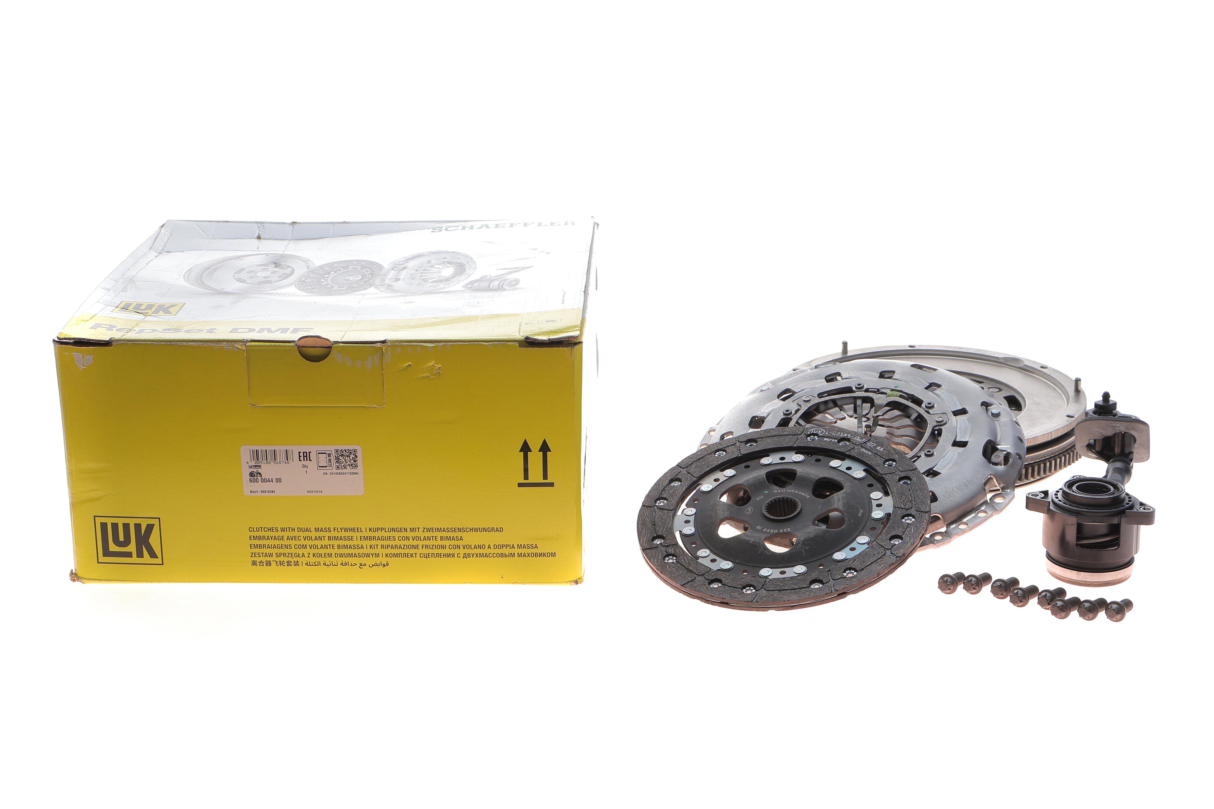 Демпфер + комплект зчеплення Ford Transit Connect 1.8TDCi, -08/02, 66kw