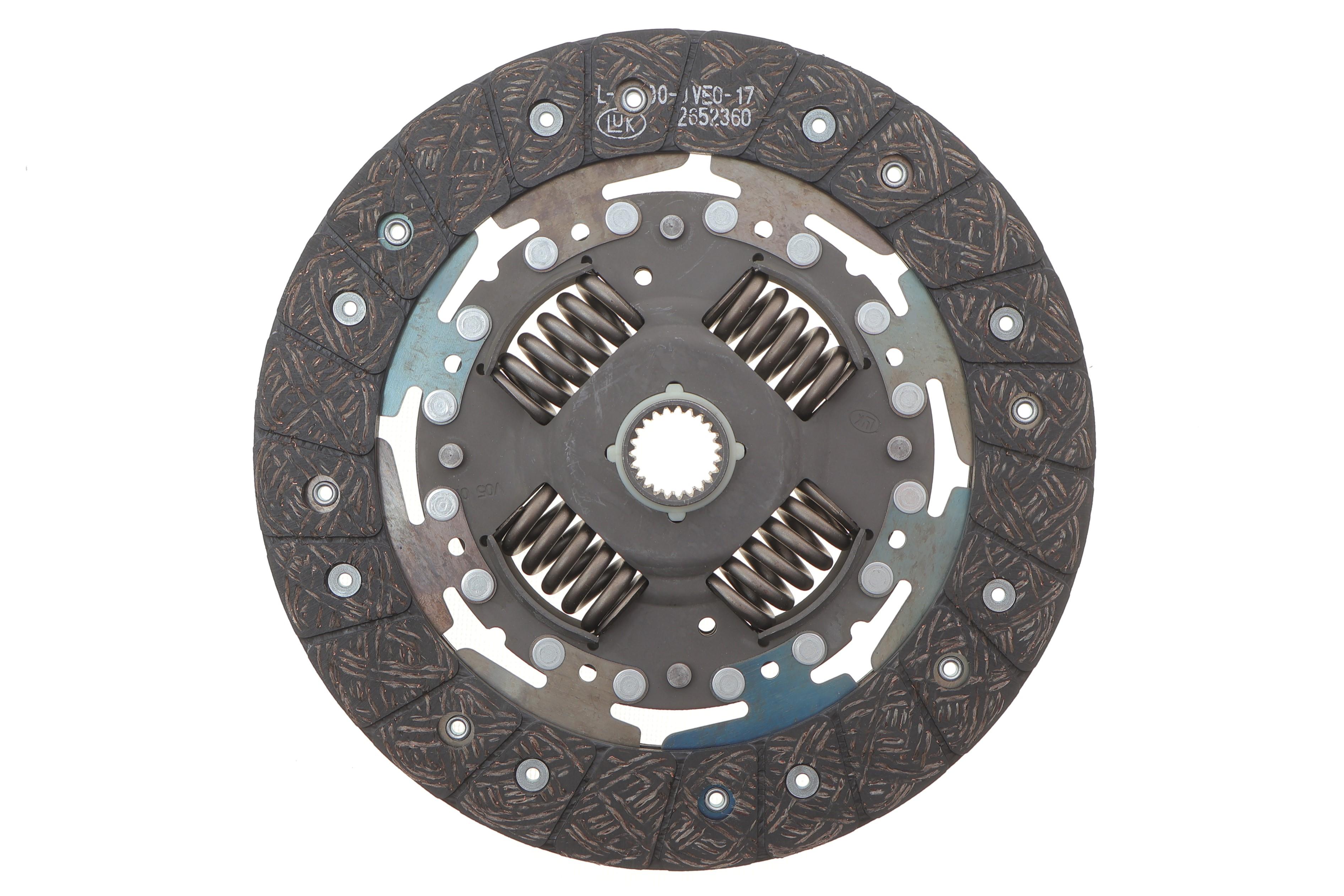 Диск зчеплення Ford Transit 2.5TDI (d=242mm)