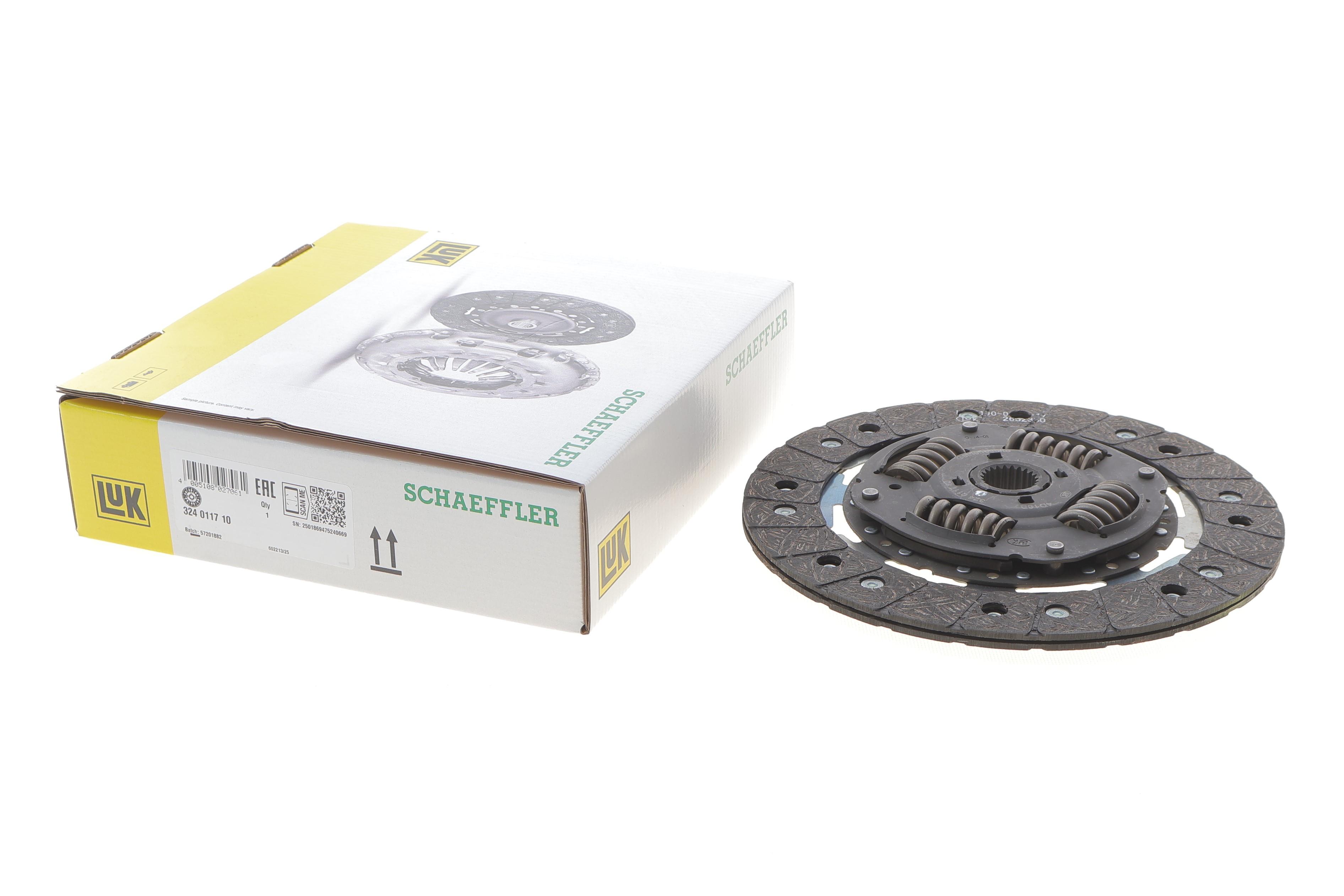 Диск зчеплення Ford Transit 2.5TDI (d=242mm)