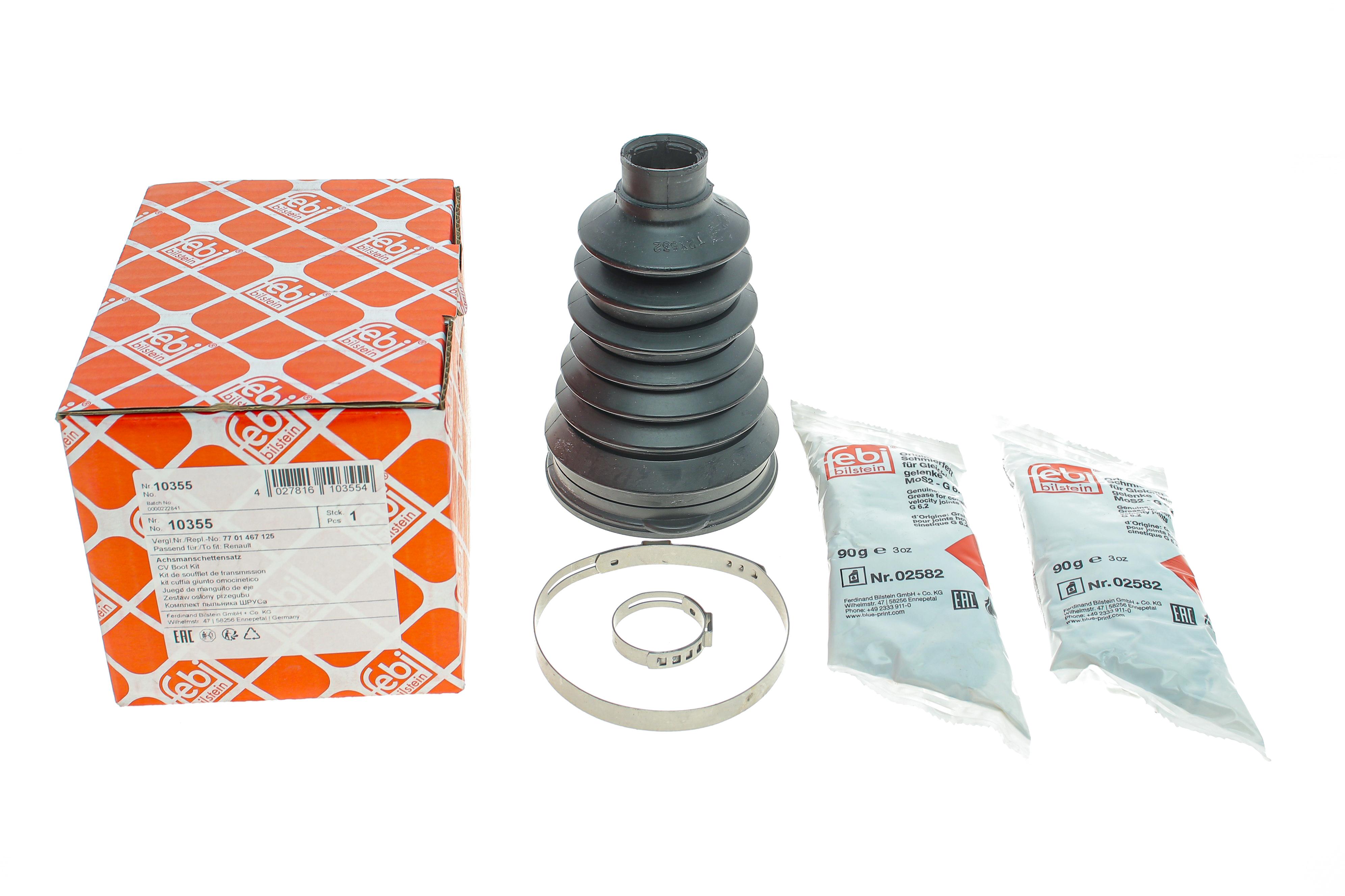 Пильник ШРКШ (зовнішній) Renault Kangoo 97- (30x86x138)