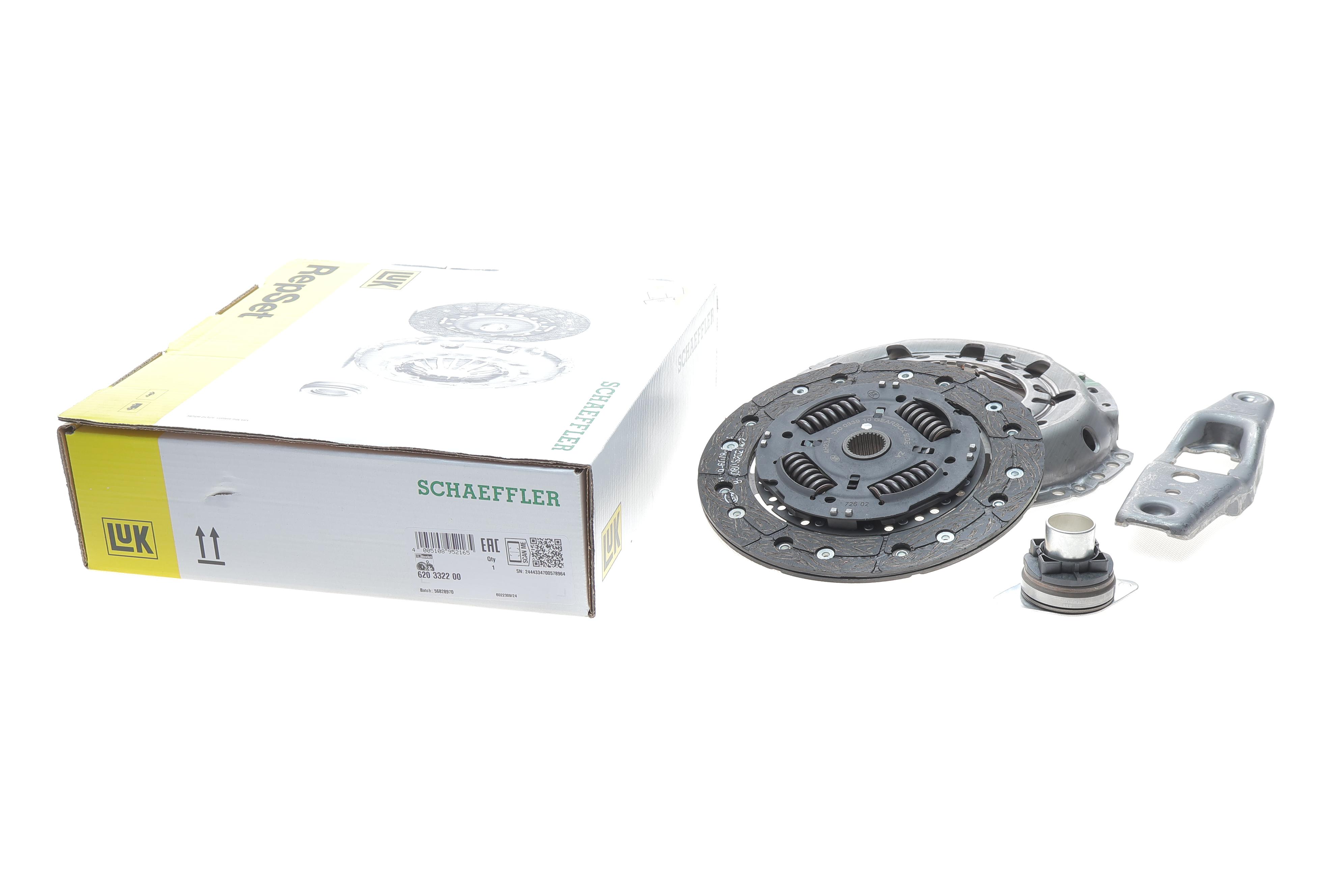 Комплект зчеплення VW Golf V/VI 1.4 16V 03-13 