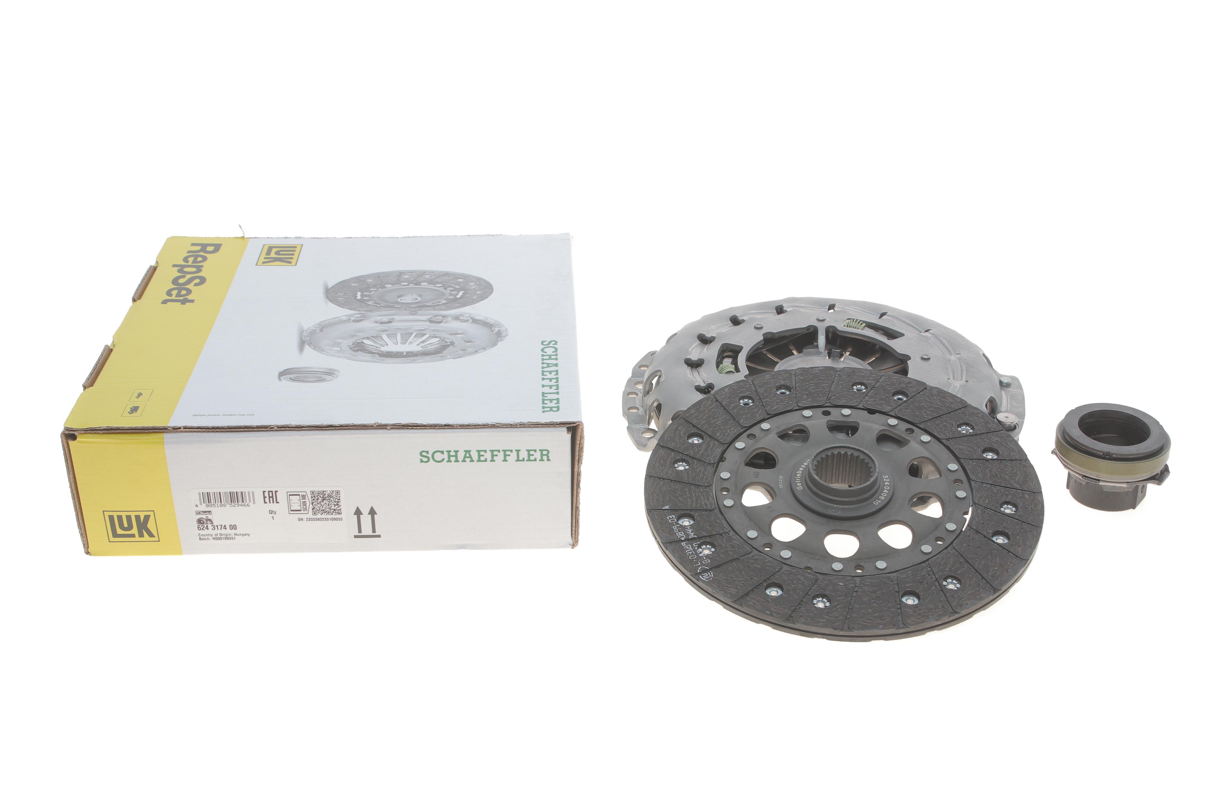 Комплект зчеплення BMW 5 (E60)/X5 (E53) 03-09 (d=240mm) M57/N62