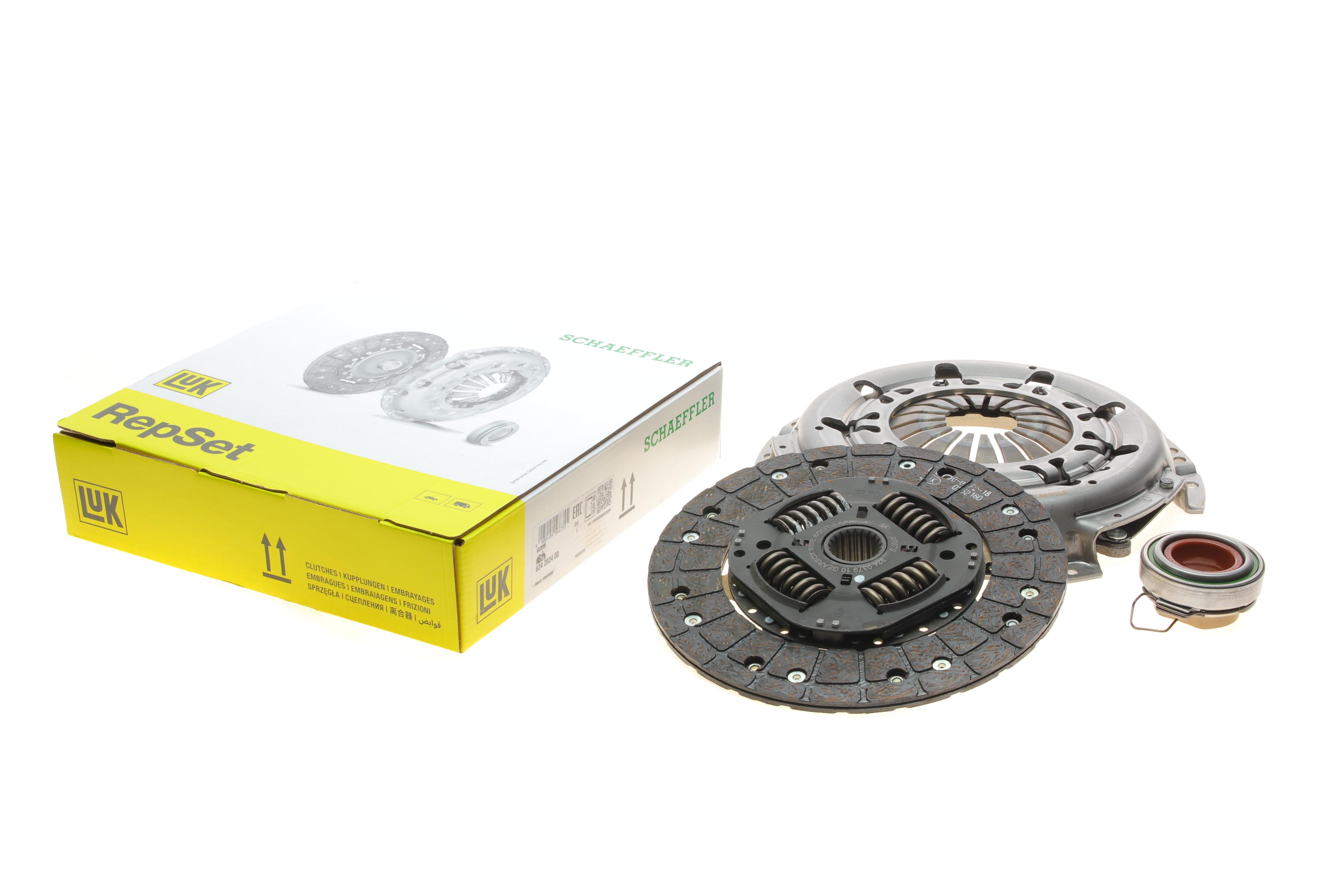 Комплект зчеплення Toyota Hilux V 2.4D 4WD, 88-97 (d=240mm)