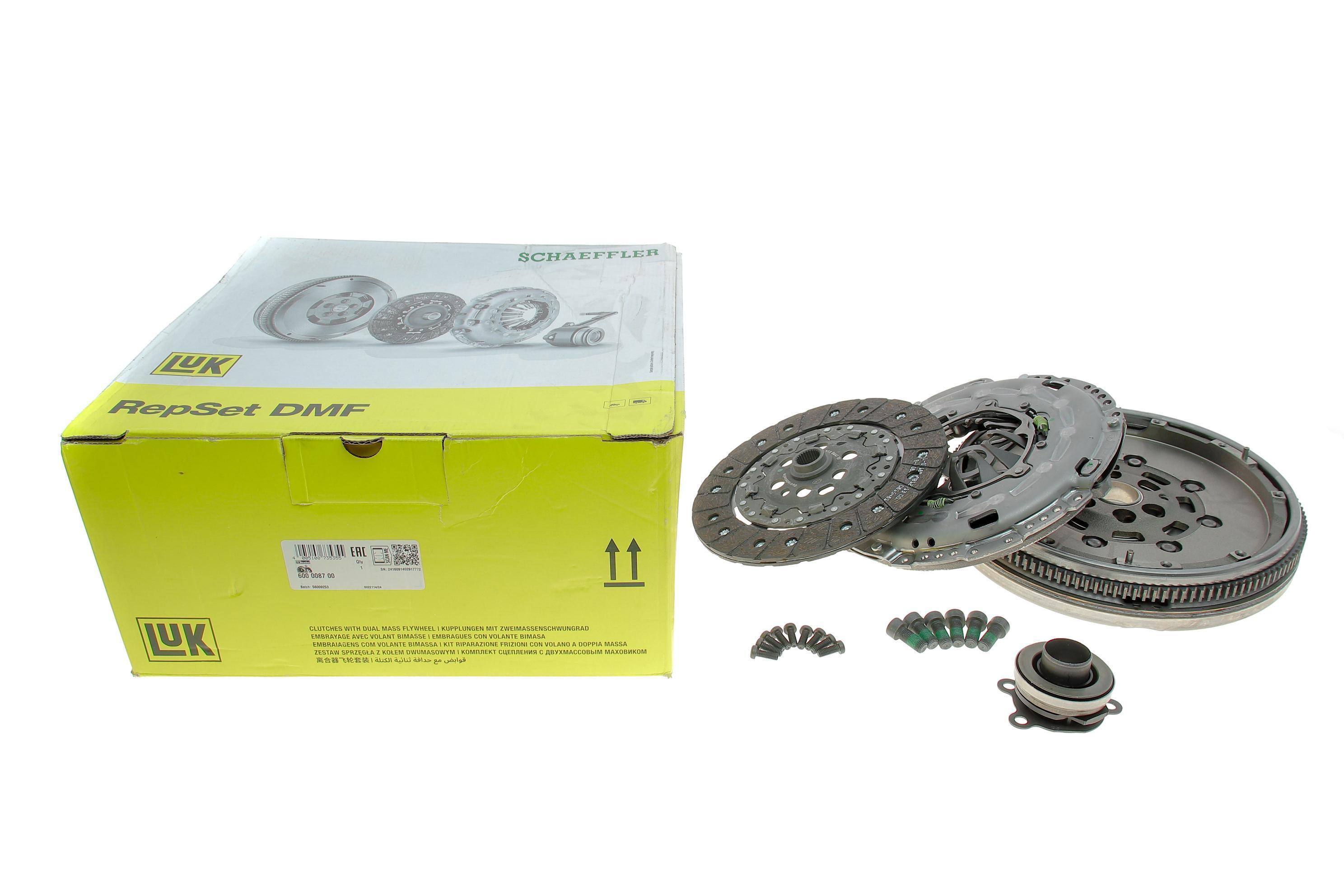 Демпфер + комплект зчеплення Audi A3/VW Passat 2.0FSI 03-10