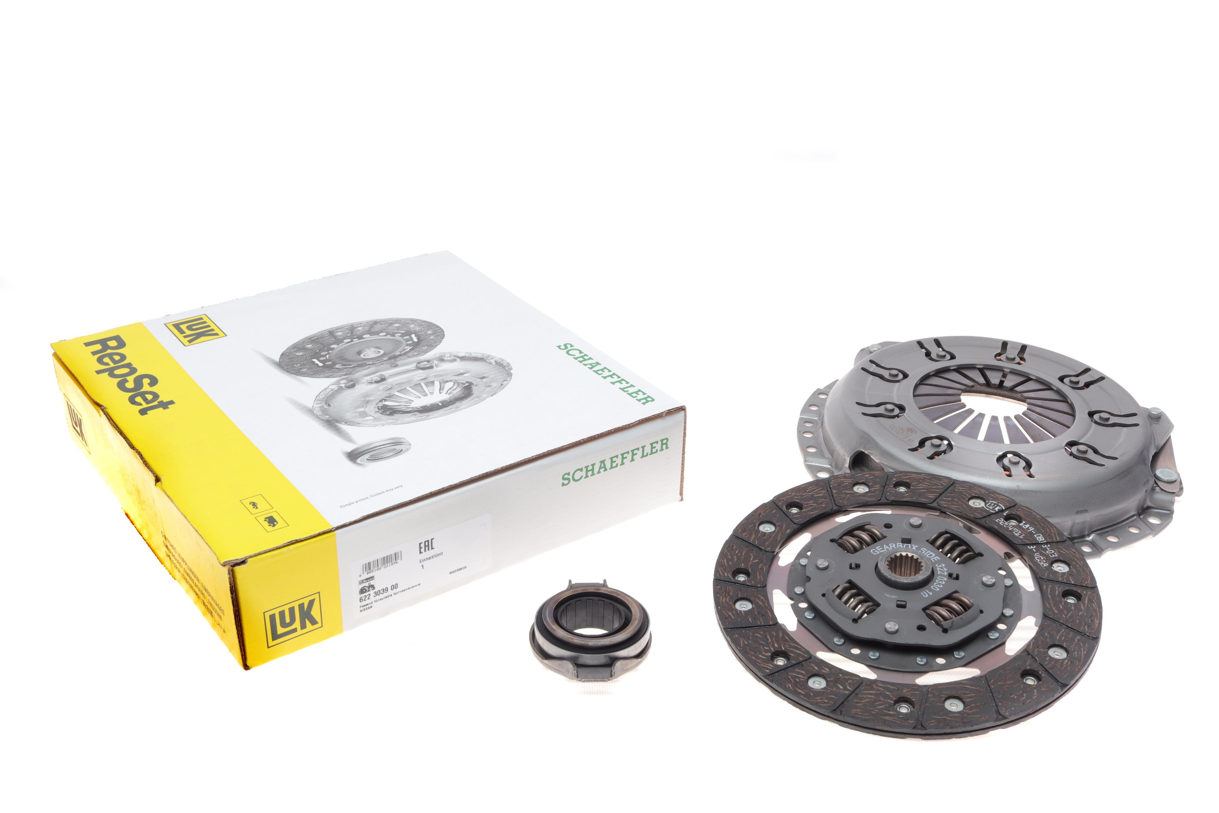 Комплект зчеплення Nissan Almera/Primera 1.8 00-08 (d=220mm) (+вижимний)