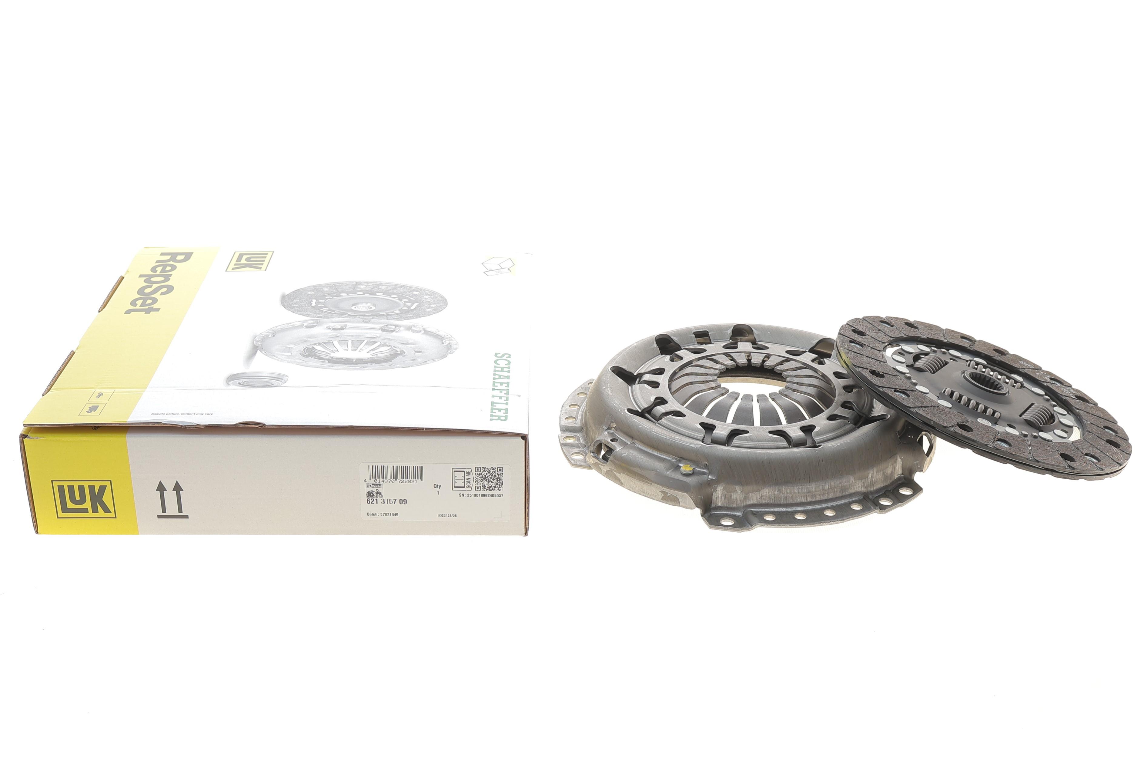 Комплект зчеплення Toyota Auris/Corolla 1.6/Dual VVTi, 07-14