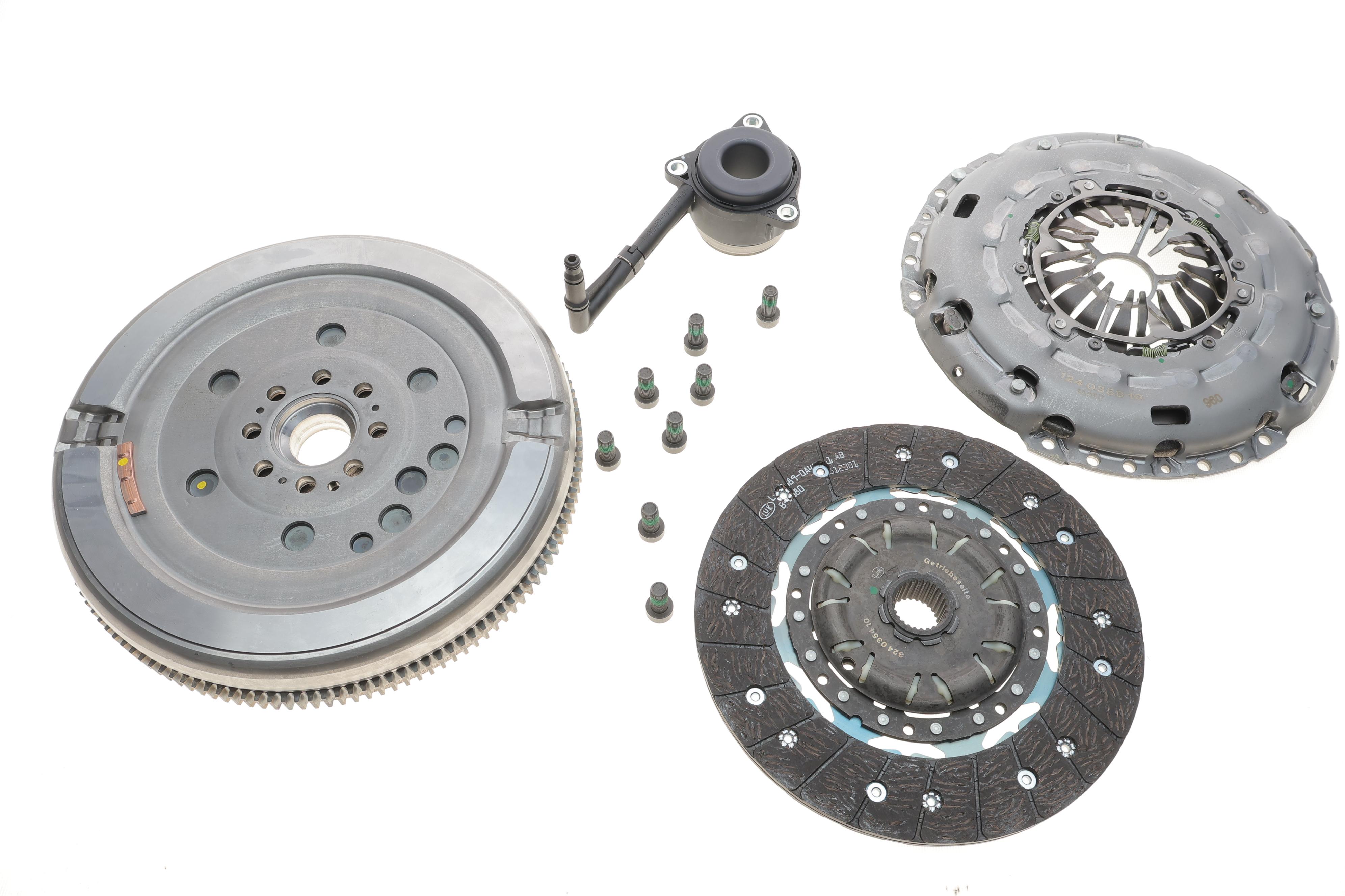 Демпфер + комплект зчеплення +вижимний VW T5/Multivan 2.5TDI 03-09, 120/128kw, BPC/AXE/BLJ