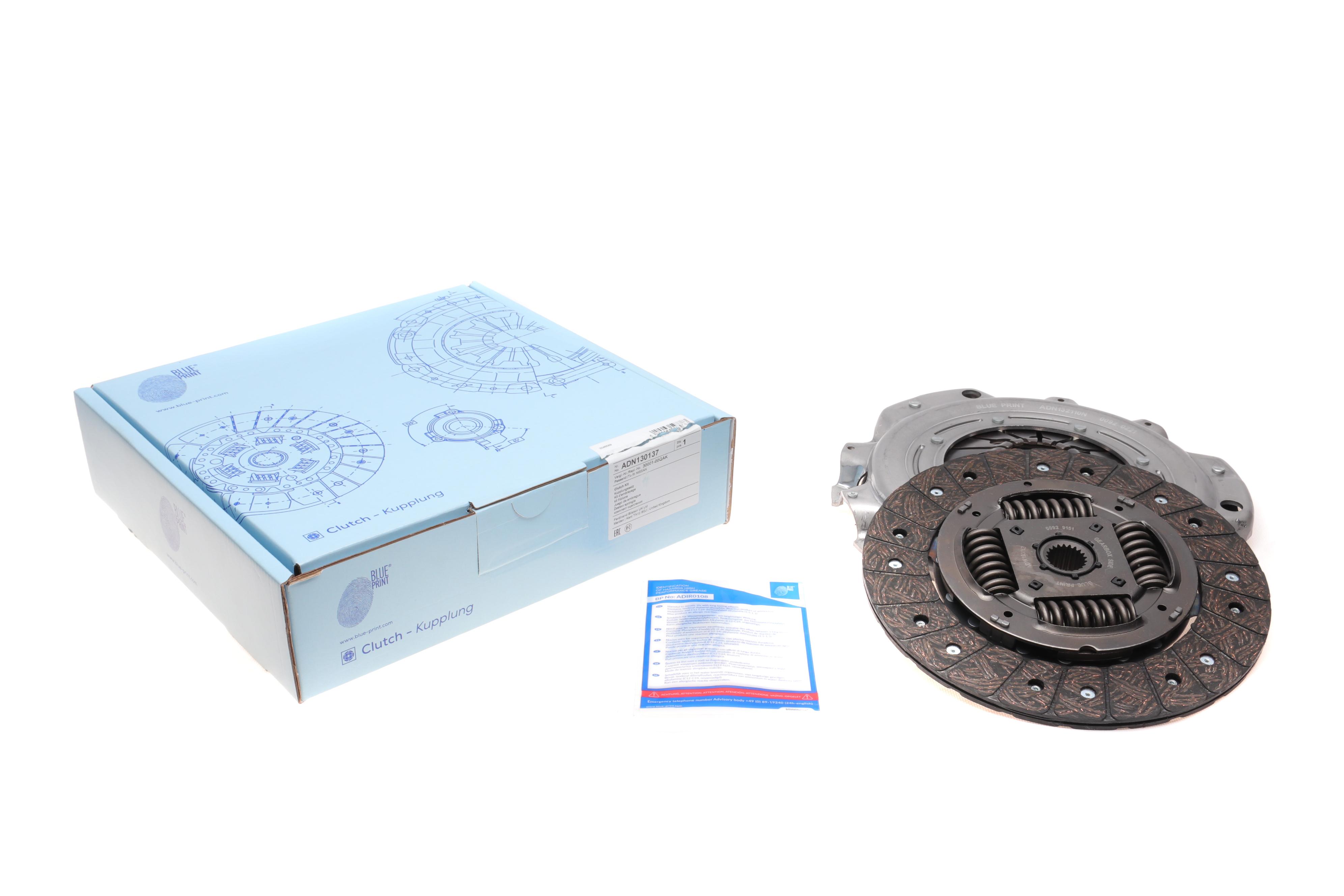 Комплект зчеплення Renault Master/Trafic 1.9dCi (d=242mm)