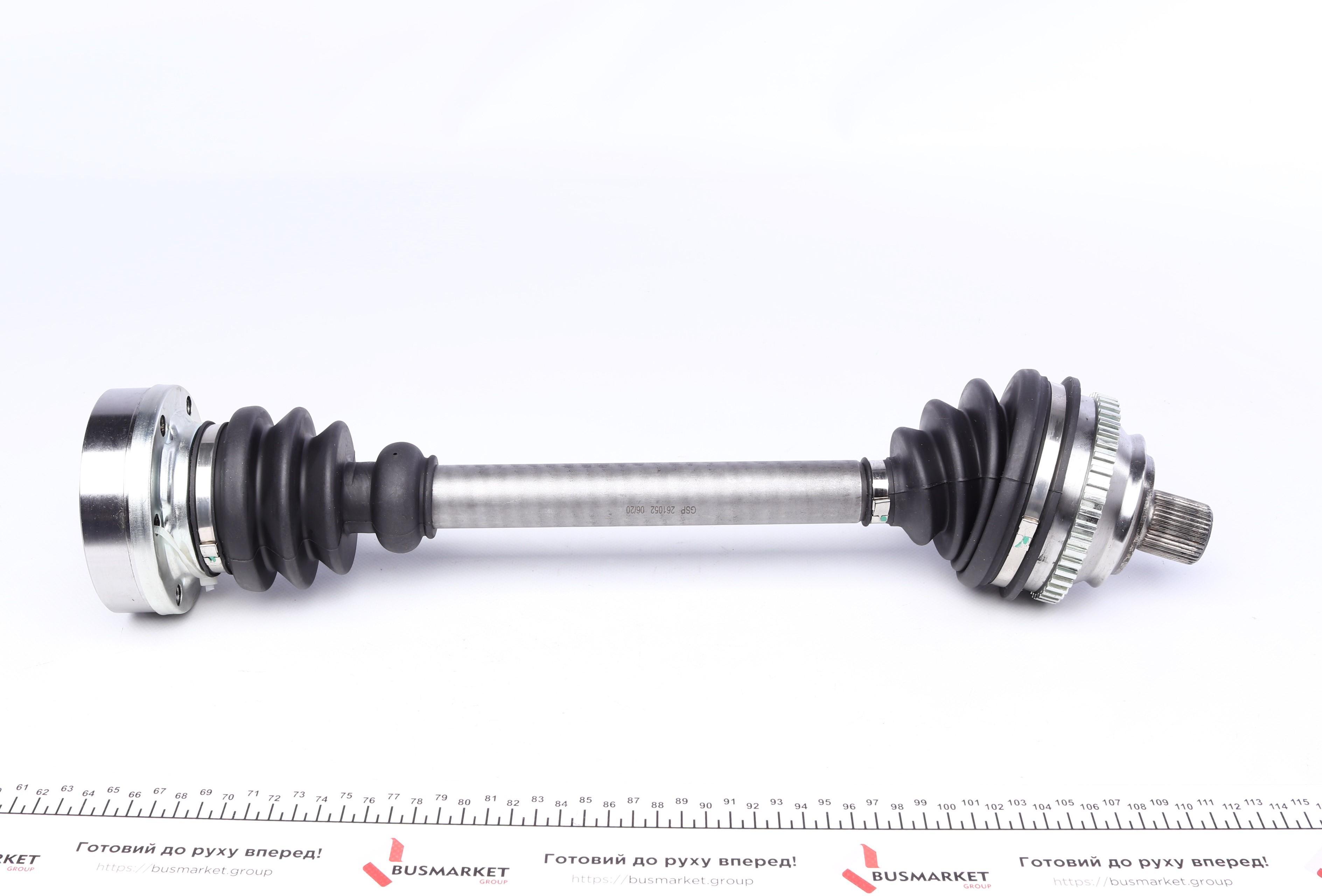 Піввісь VW T4 2.5 TDI 95-03 (38x529x48)(+ABS)