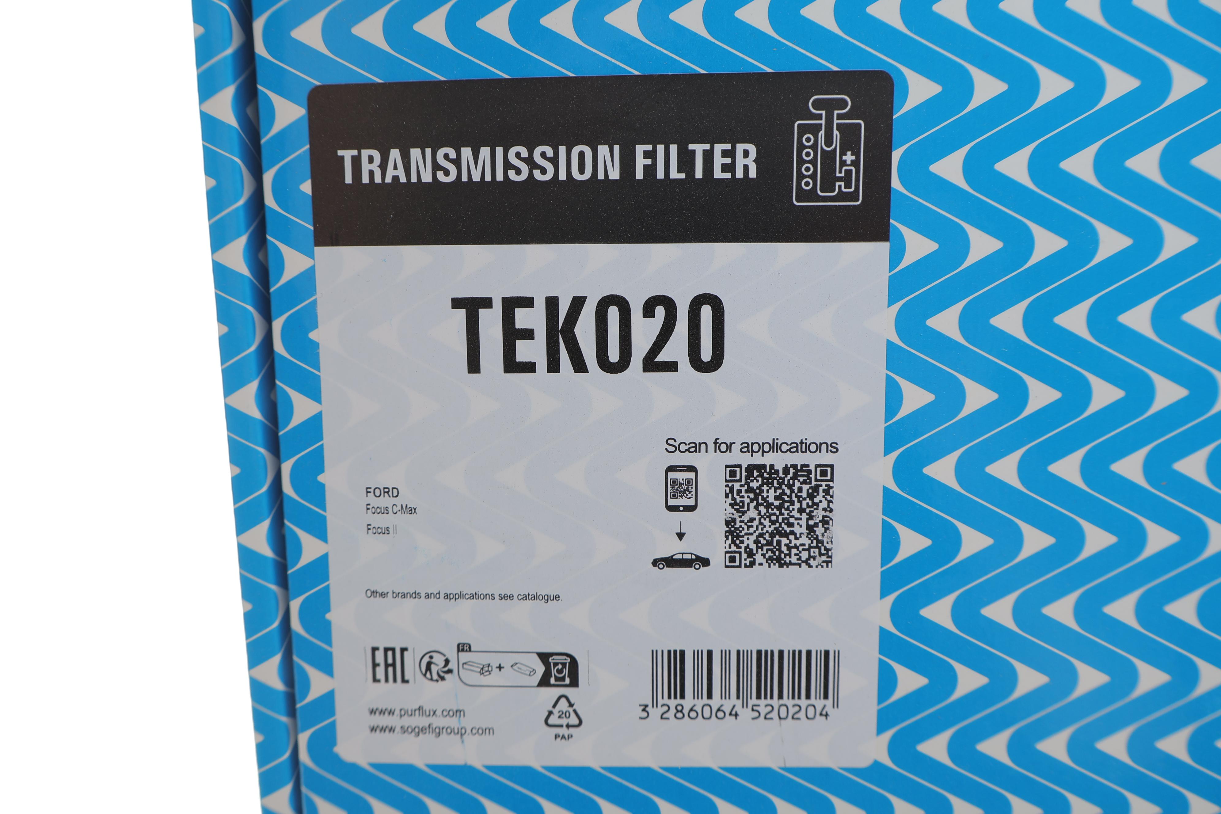 Фільтр АКПП Ford Focus 1.4-2.0i/TDCI 04-12 (з прокладкою)