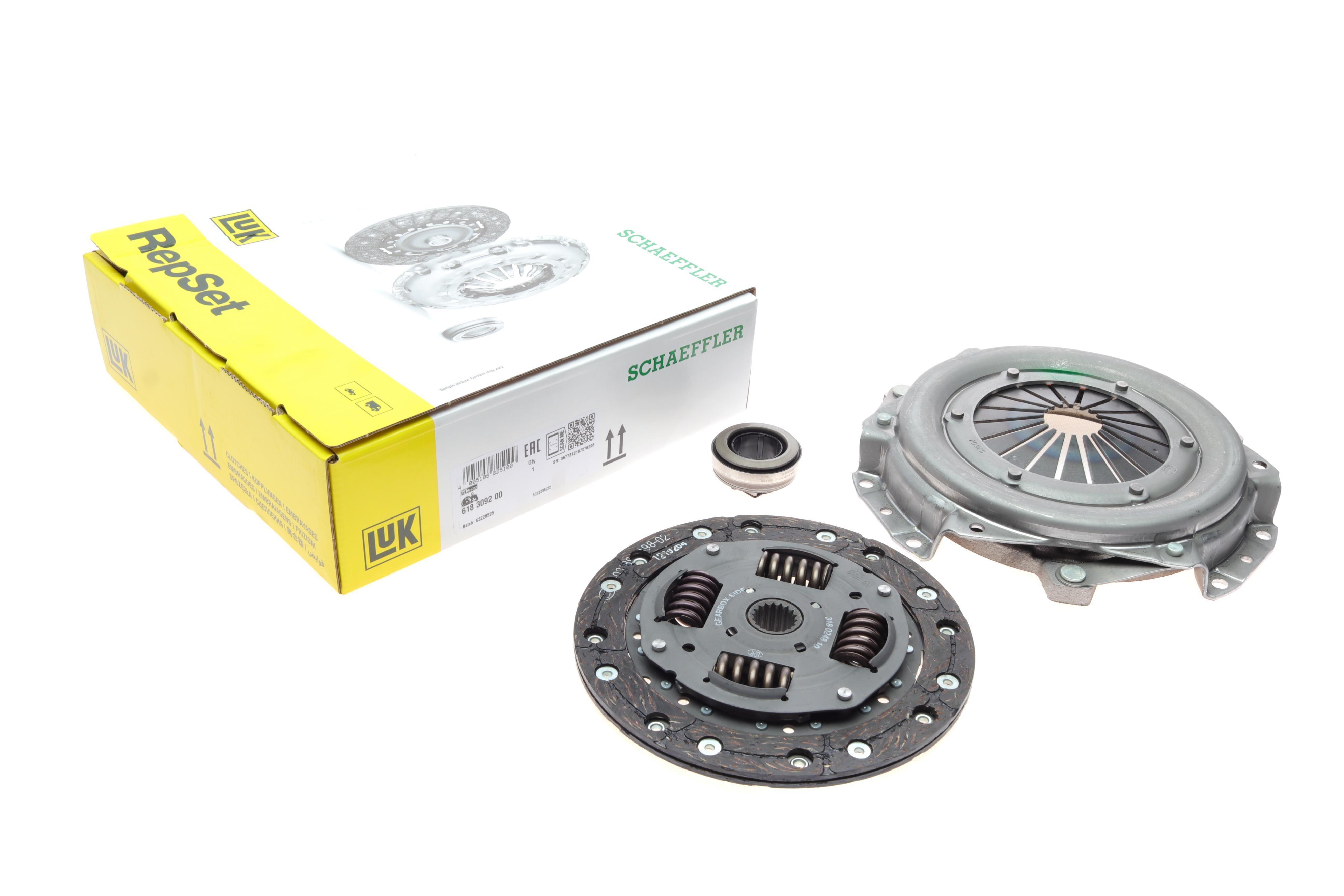 Комплект зчеплення Citroen C3 II 1.1BiFuel/1.1i/1.4 LPG 09-, 44/54kw (HFV/HFX/KFT/K6E)