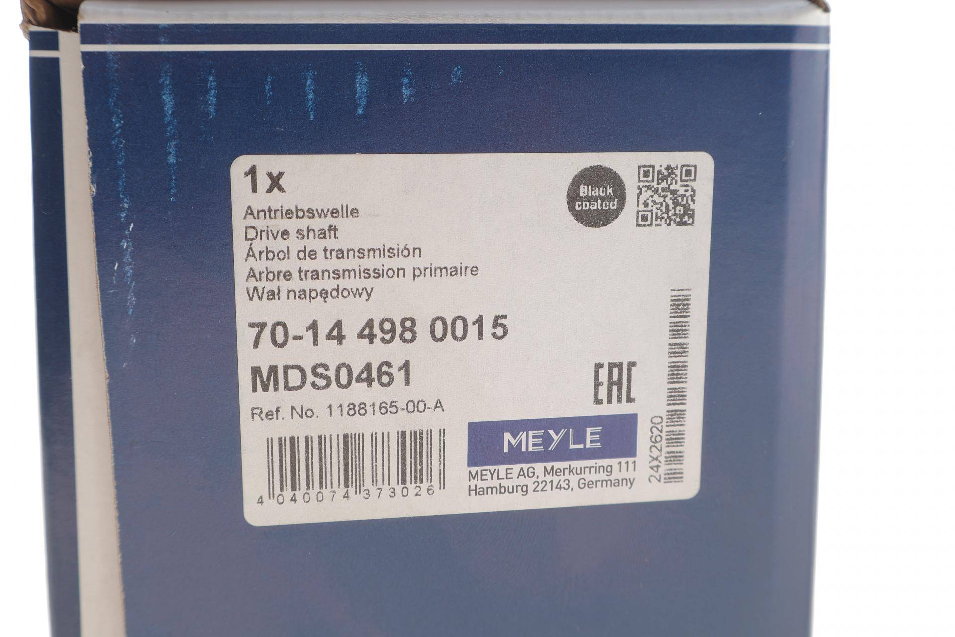 Піввісь (задня) Tesla Model Y EV 19- (30x29/850)