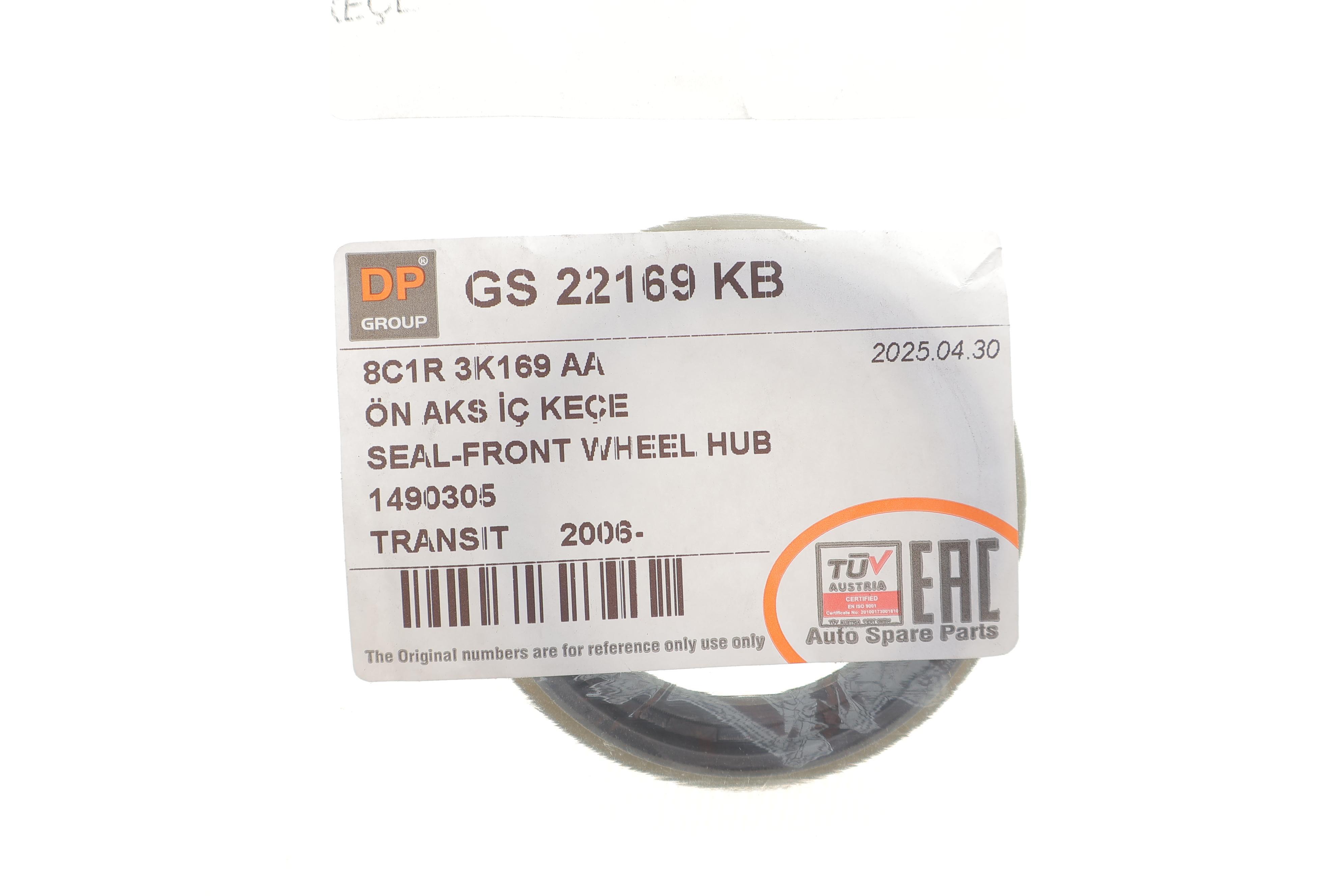 Сальник півосі Ford Transit 06- (FWD)(45X60/67X13)