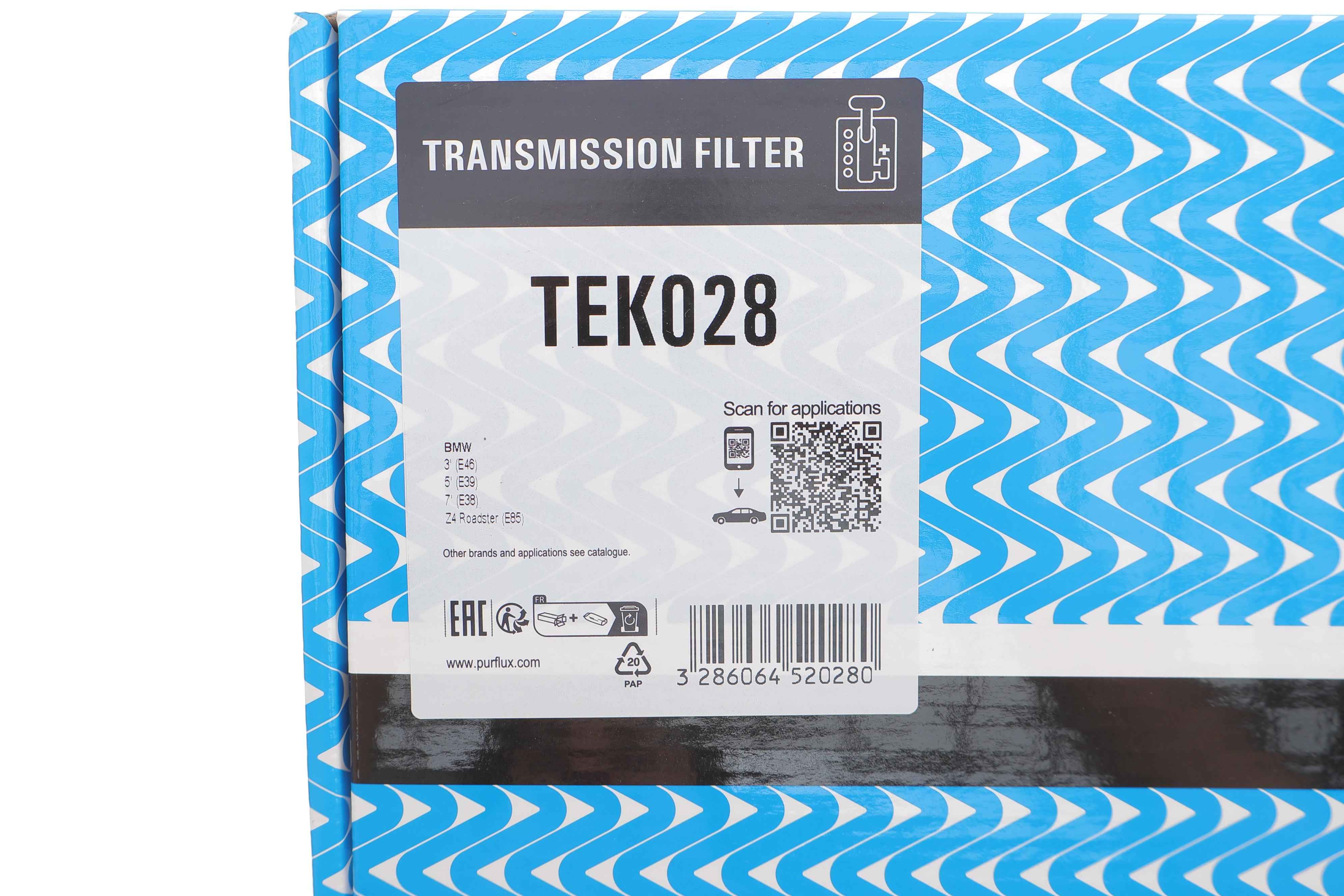 Фільтр АКПП BMW 3 (E46)/5 (E39)/7 (E38) 2.0-2.8 i -05 (з прокладкою)