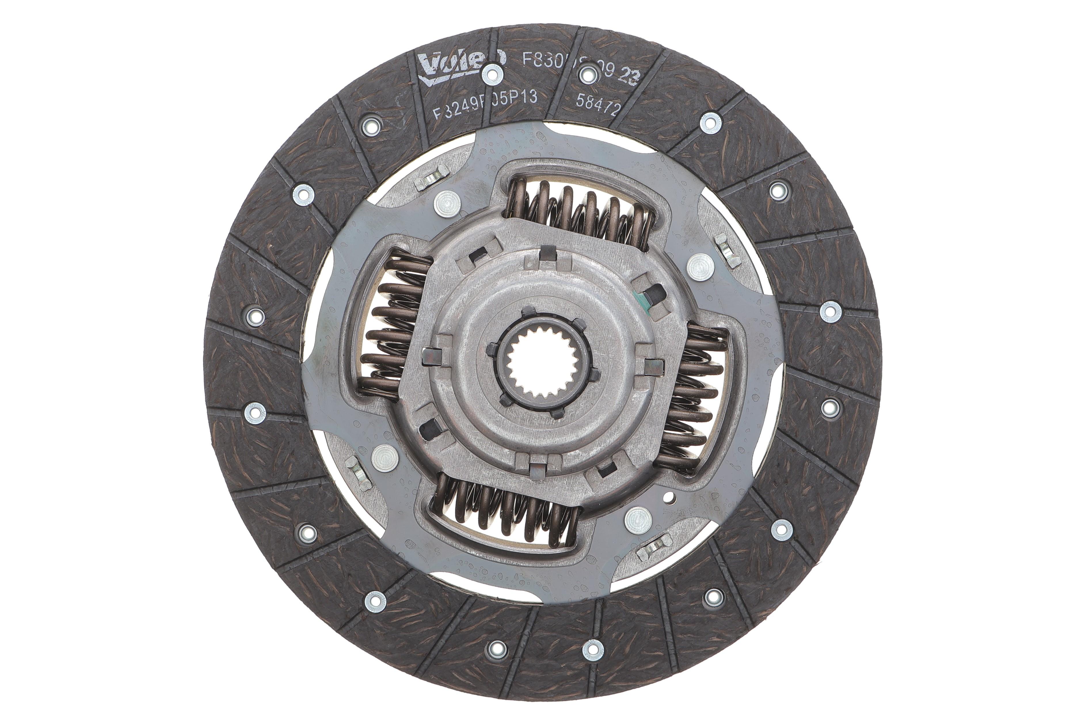 Комплект зчеплення Fiat Fiorino 1.3 D/JTD Multijet 09- (d=220mm) (+вижимний)419 0622