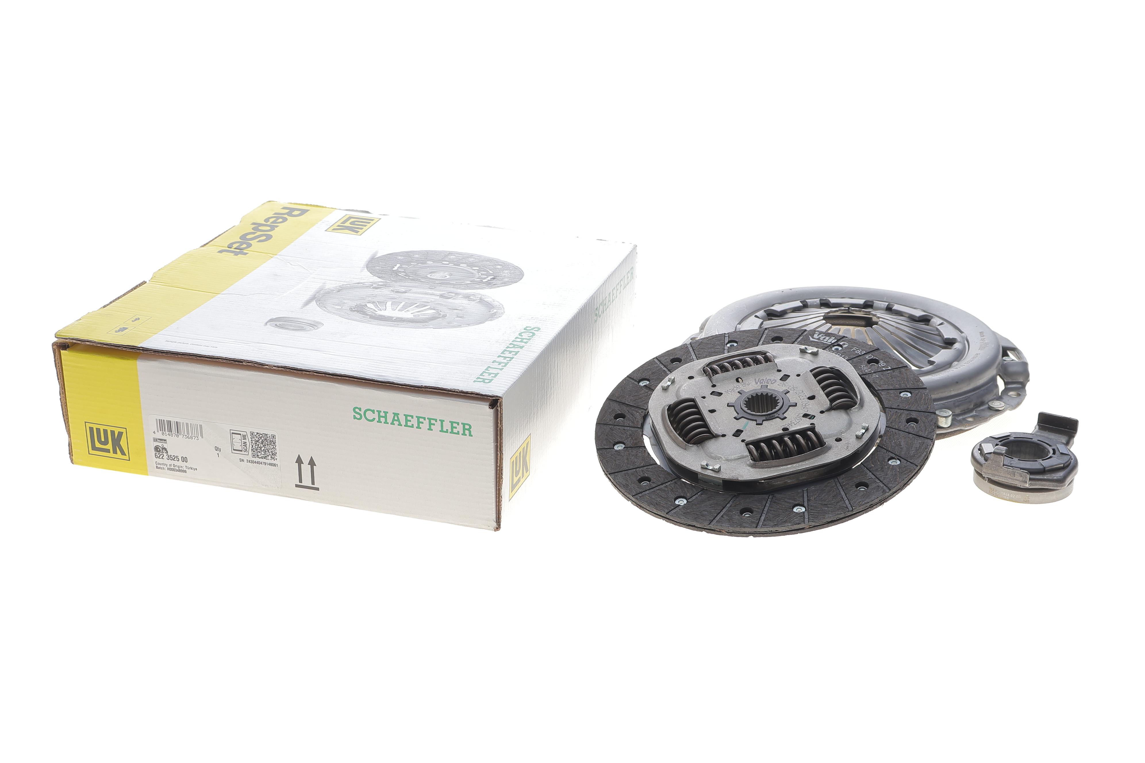 Комплект зчеплення Fiat Fiorino 1.3 D/JTD Multijet 09- (d=220mm) (+вижимний)419 0622