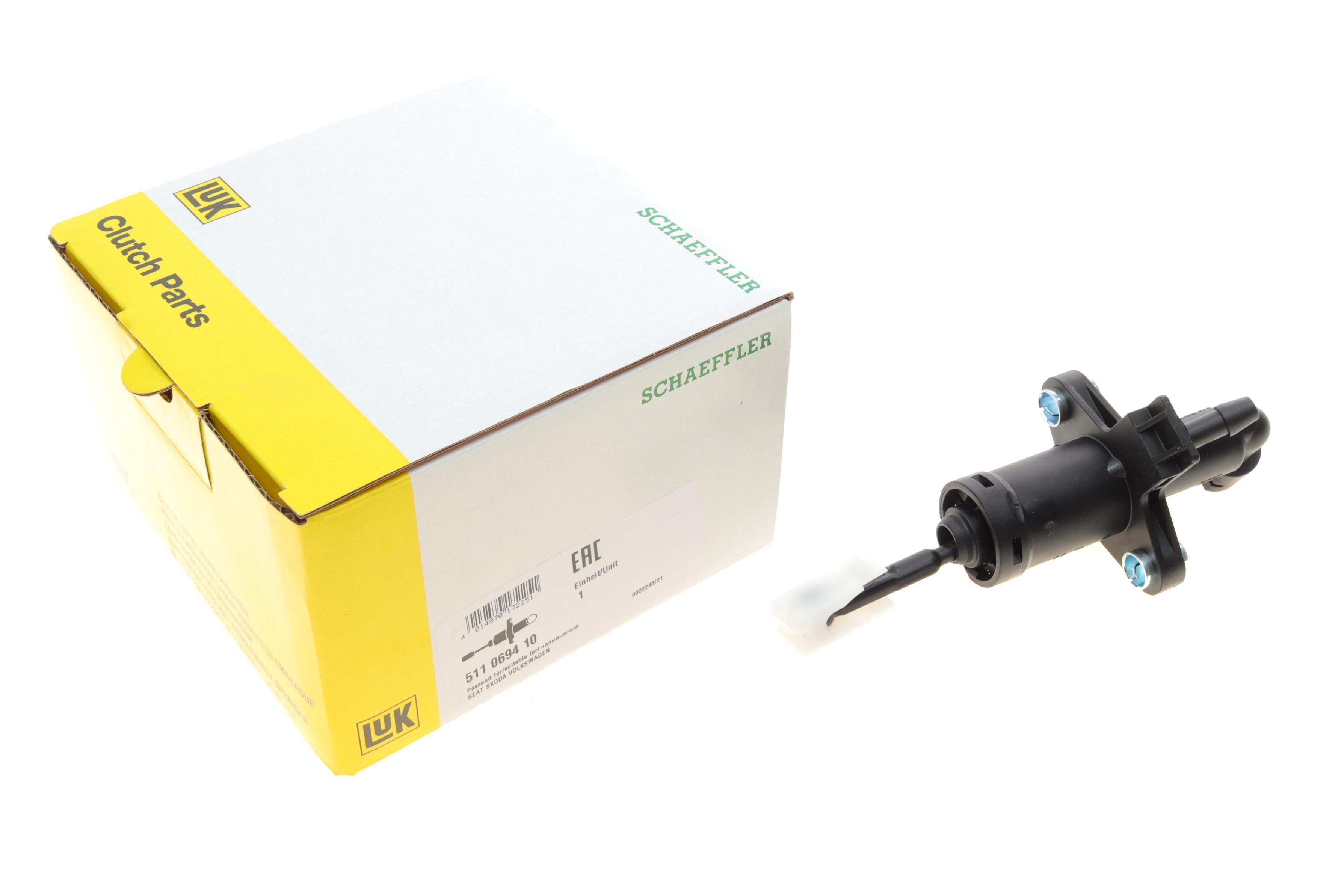 Циліндр зчеплення (головний) Seat Ibiza/Toledo/Skoda Fabia/Roomster 08-15/Rapid 12-19/VW Polo V 09-