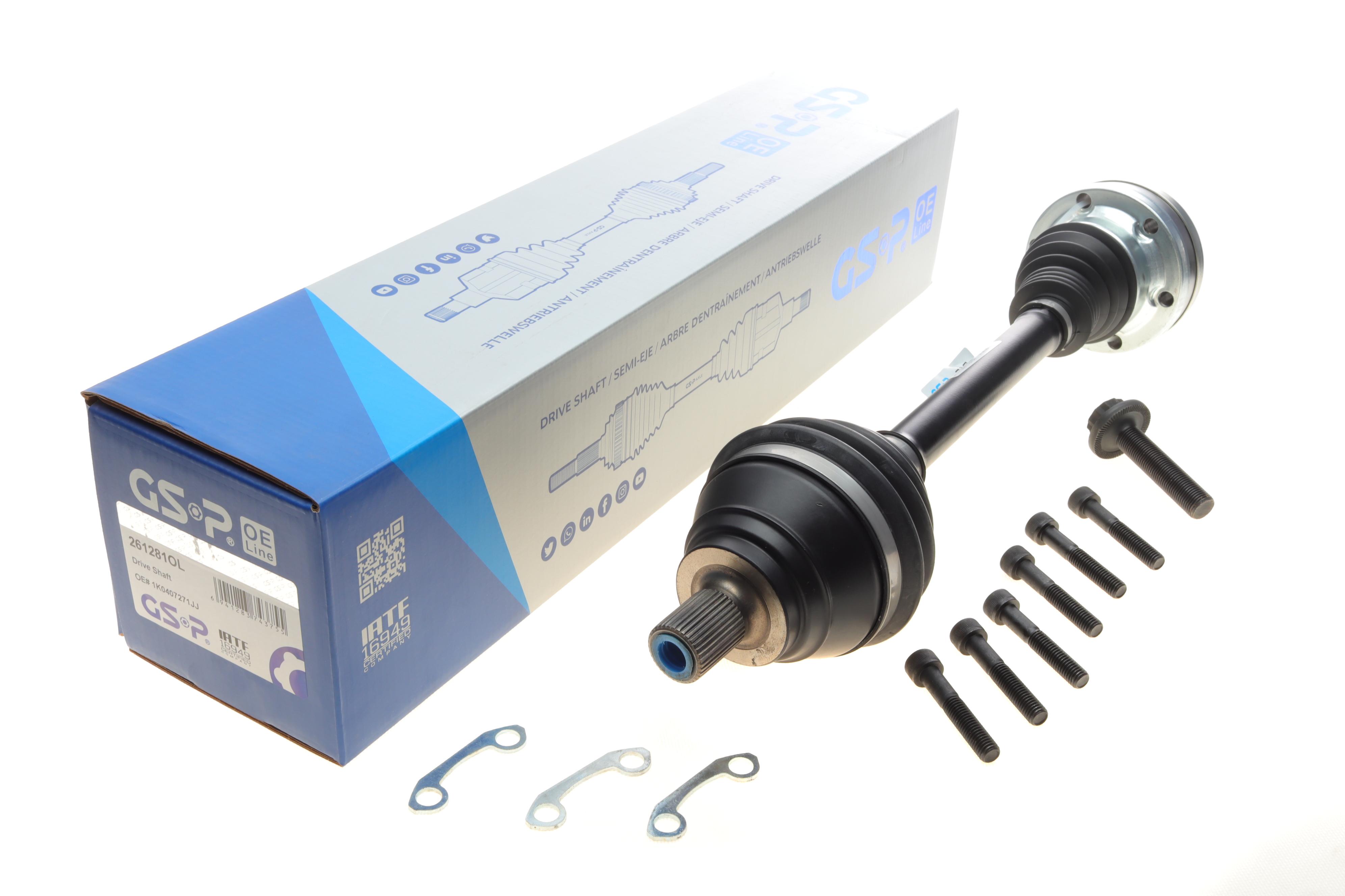 Піввісь (передня) VW Golf VI/Passat 1.4 TSI 07-16 (L) (36х525)