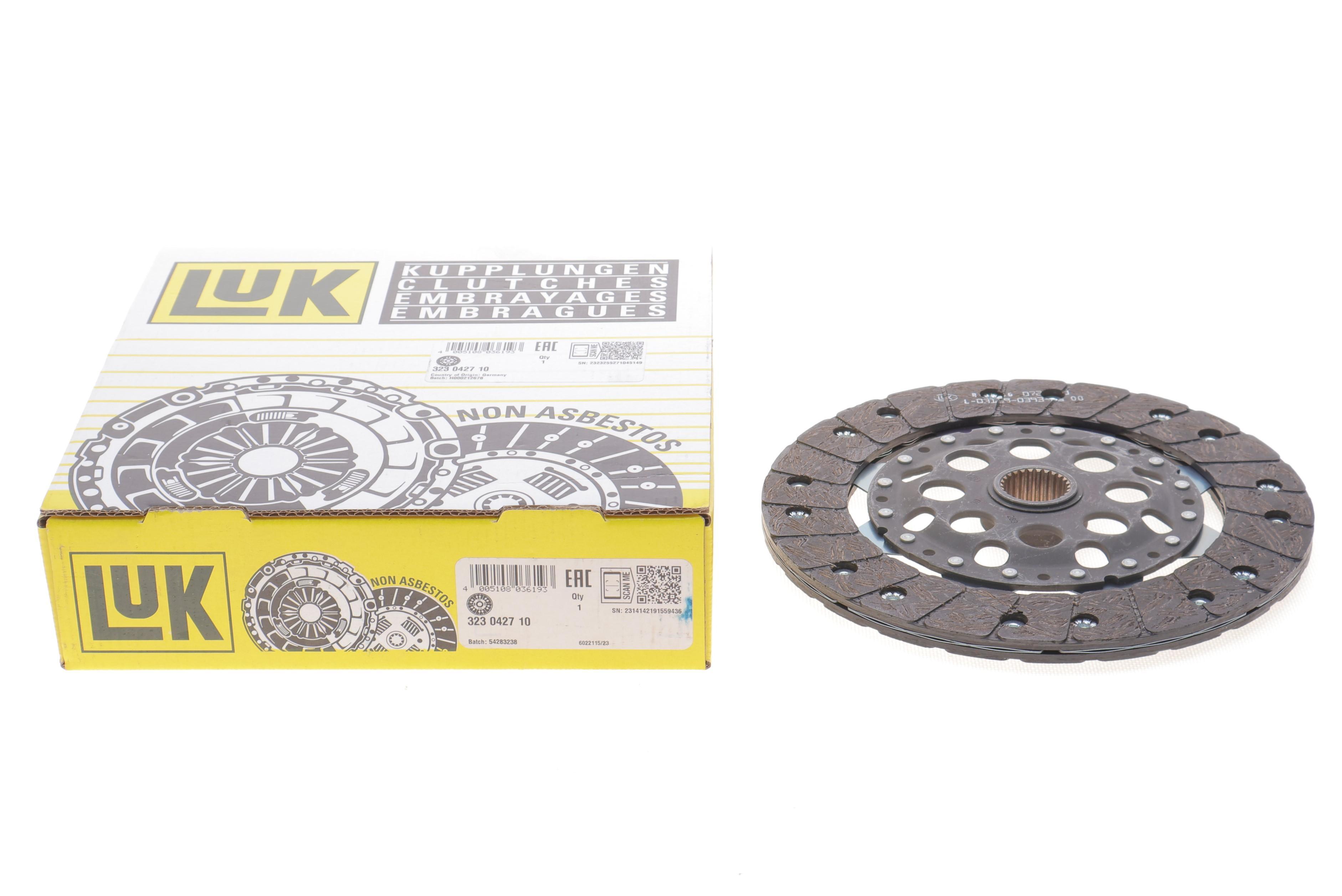 Диск зчеплення MB Sprinter 308/Vito (W638) 110TD 2.3D (d=228mm), OM601