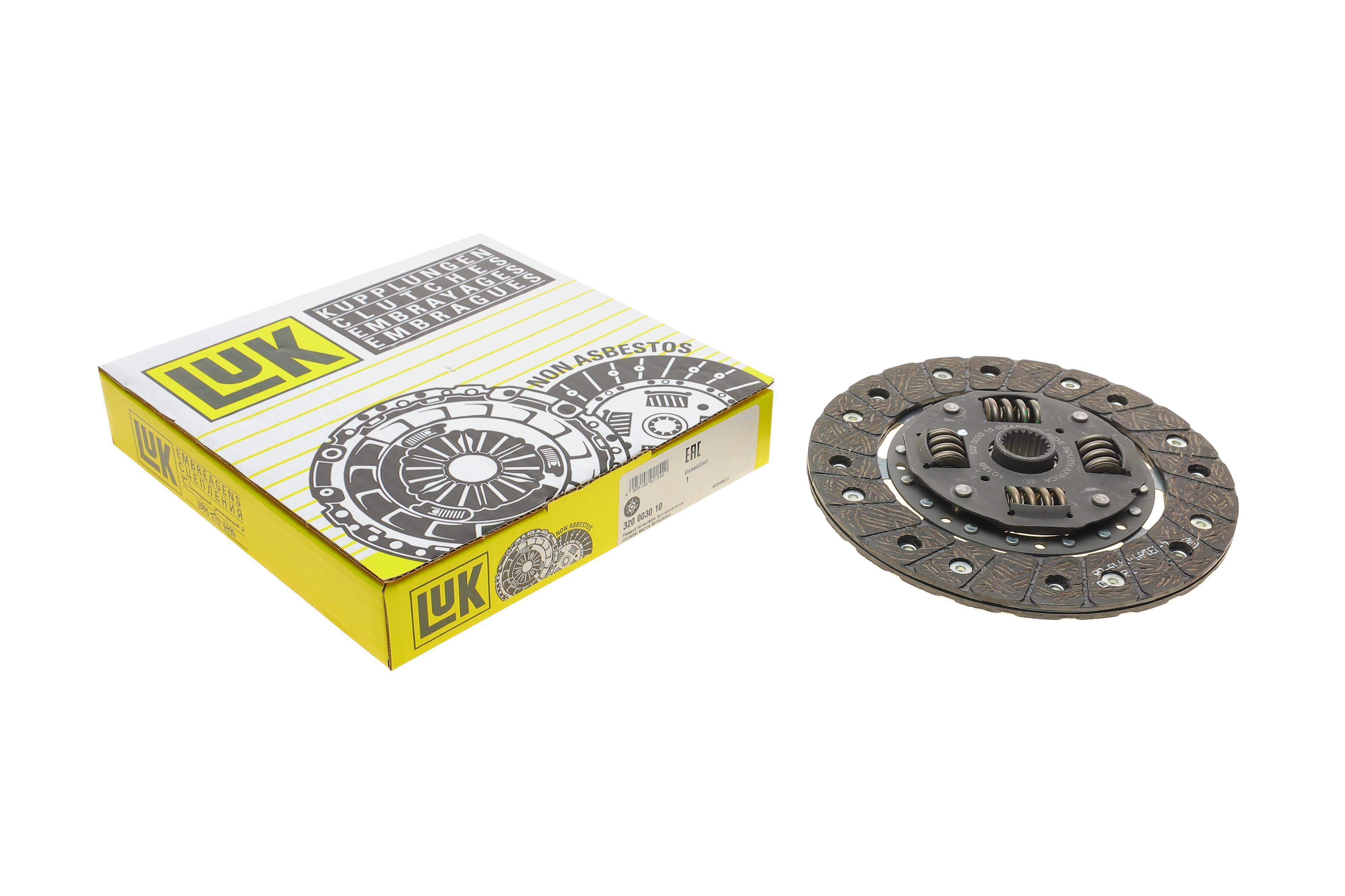 Диск зчеплення Mazda 323/MX-3/Premacy 1.3-1.9 89-05