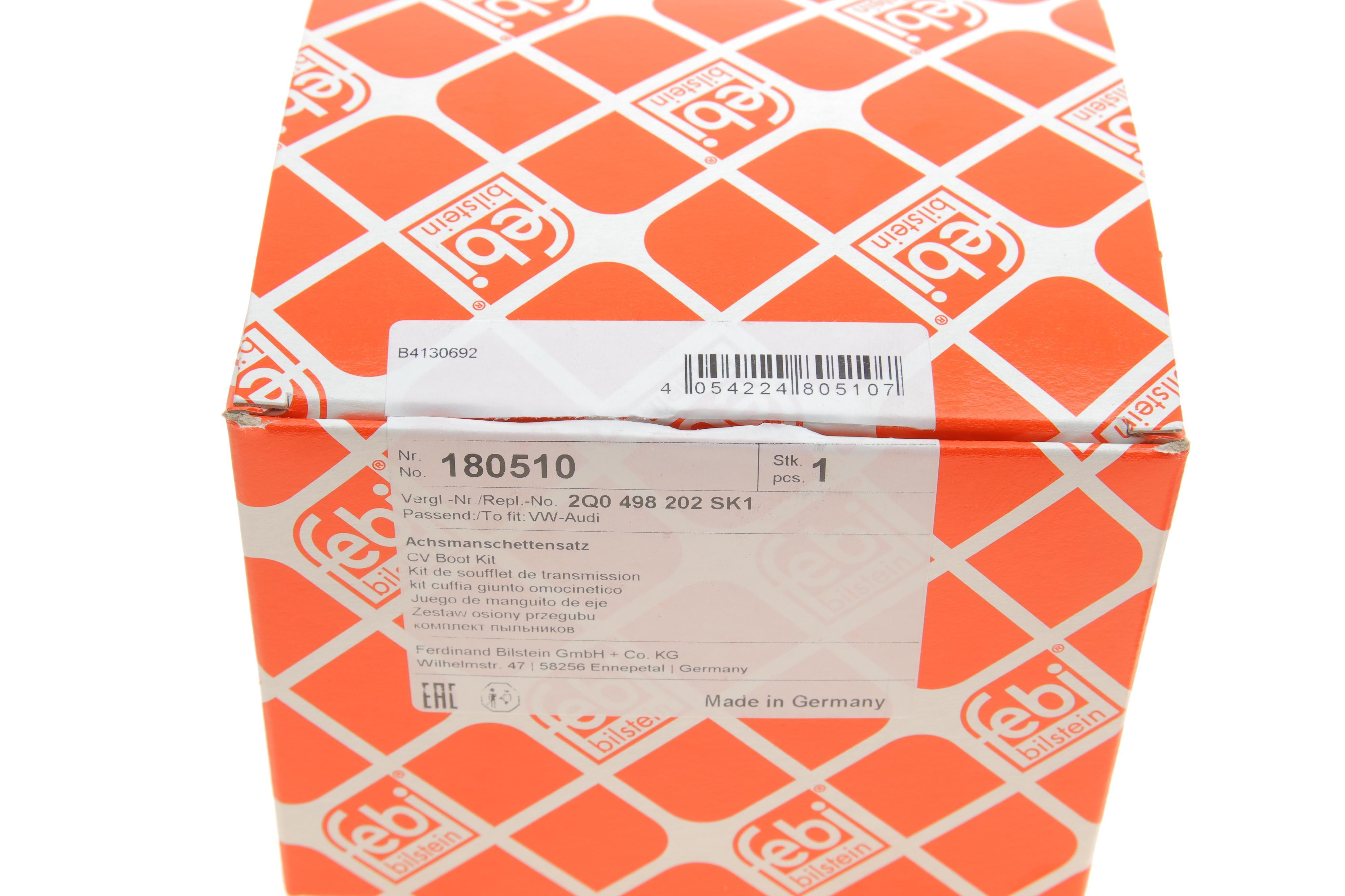 Пильник ШРКШ (внутрішній) Audi A3 2.0 TDI 19-/Q3 RS 2.5 quattro 13-18