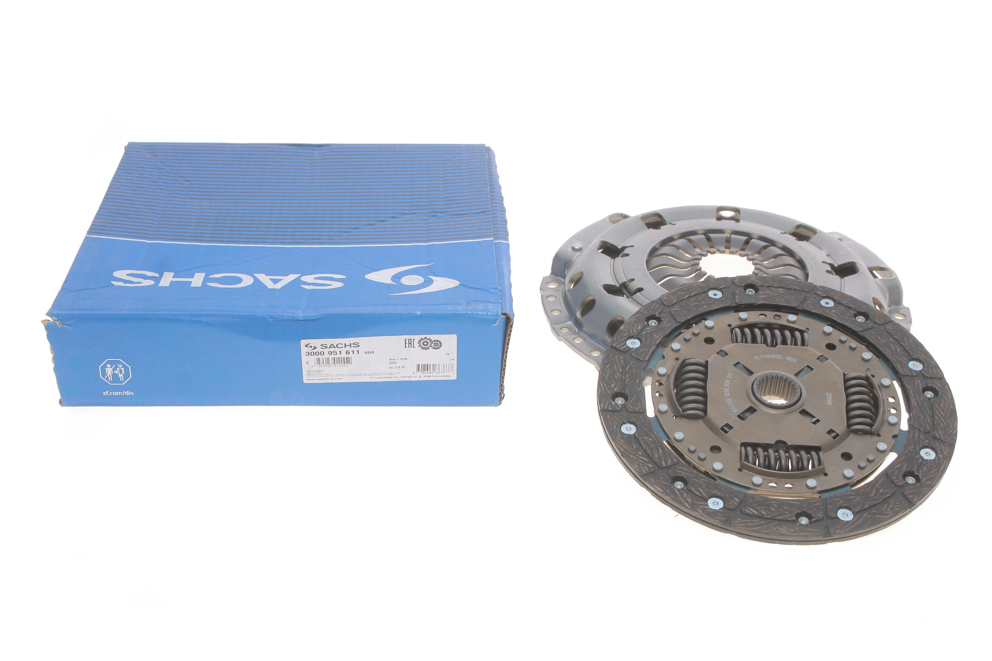 Комплект зчеплення Ford Focus 1.8 Turbo DI/TDDi 99-05 (d=228mm)