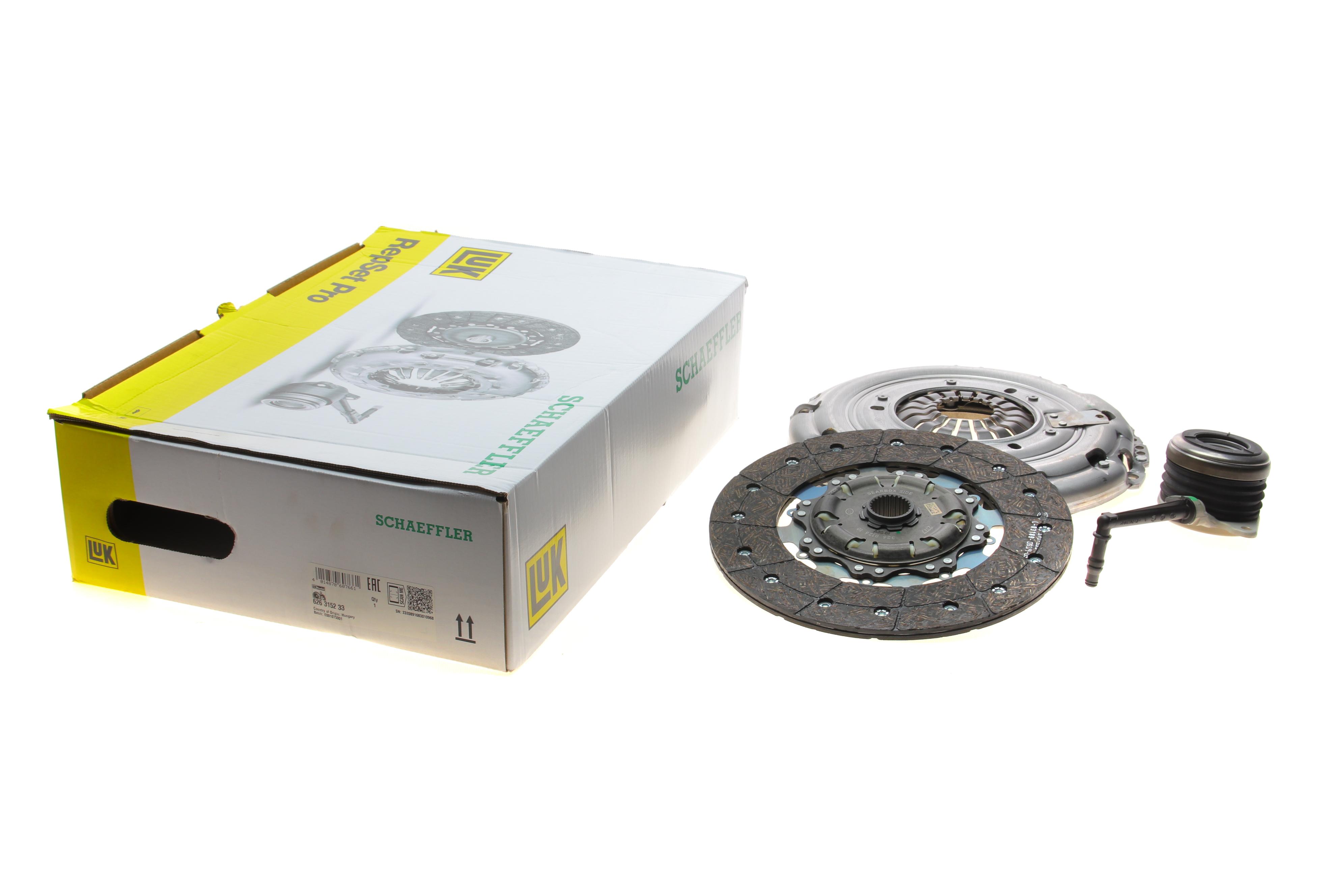 Комплект зчеплення VW Crafter 2.0TDI, 16-, 75kw-130kw, FWD/4motion