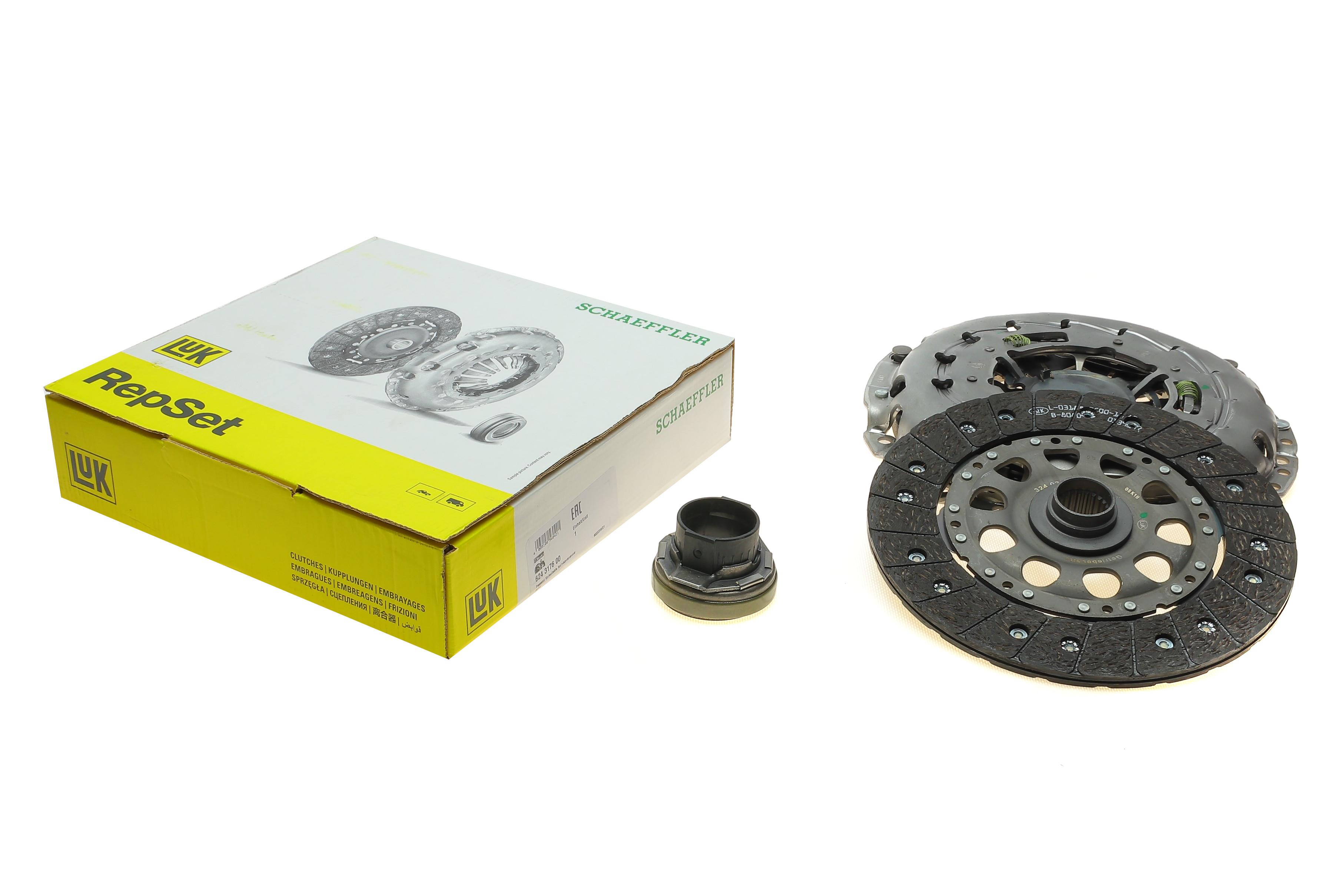 Комплект зчеплення BMW 3 (E46)/X3 (E83) 00-06 (d=240mm) M54/M47