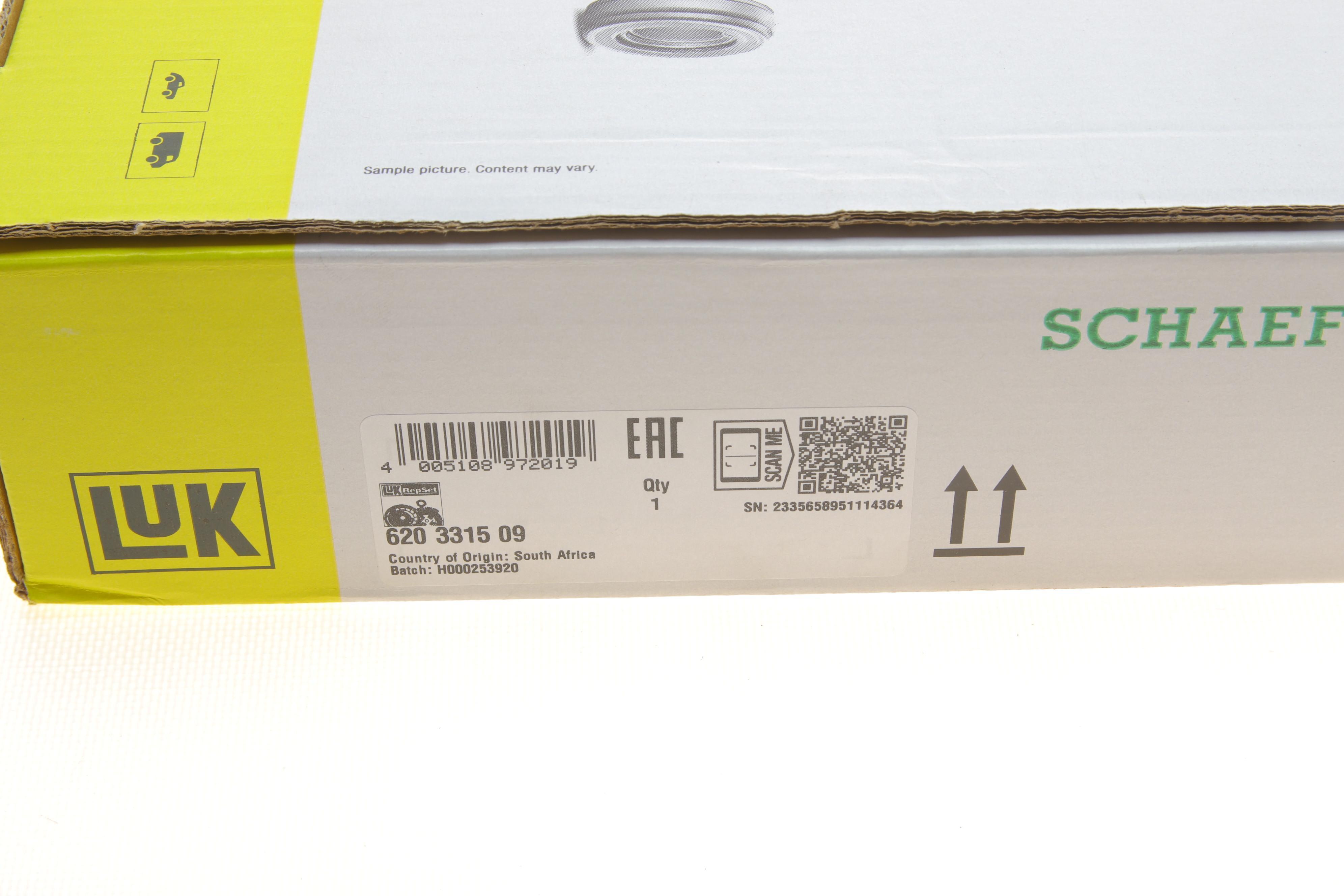 Комплект зчеплення Ford Fiesta 1.25/1.4 08- (d=200mm)