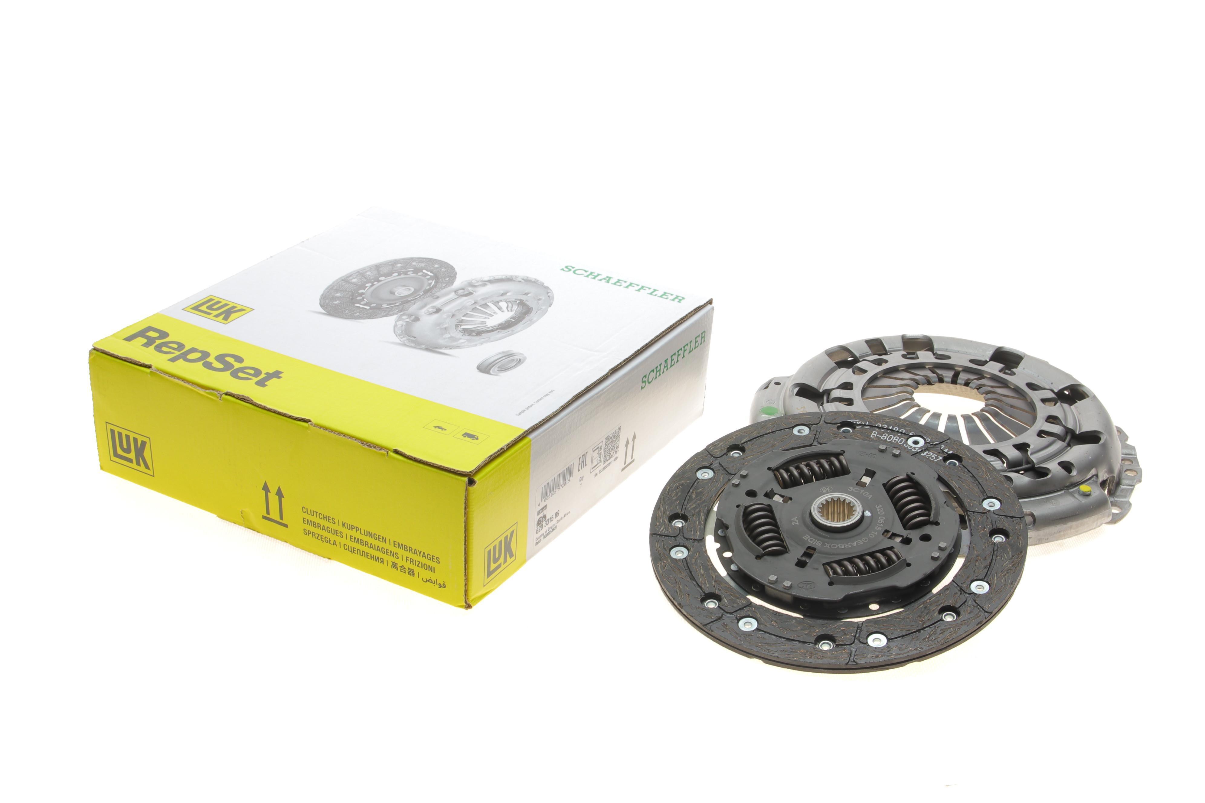 Комплект зчеплення Ford Fiesta 1.25/1.4 08- (d=200mm)