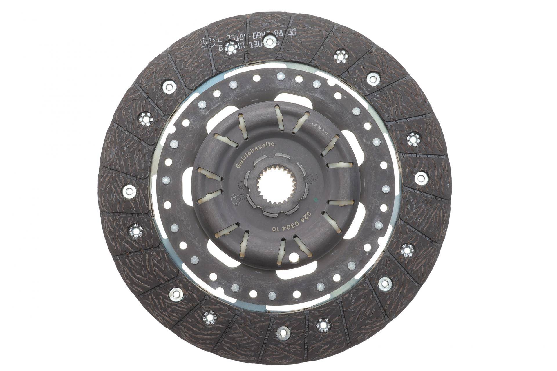 Комплект зчеплення Ford Mondeo III 2.0 TDCi/TDDi 00-09 (d=240mm)