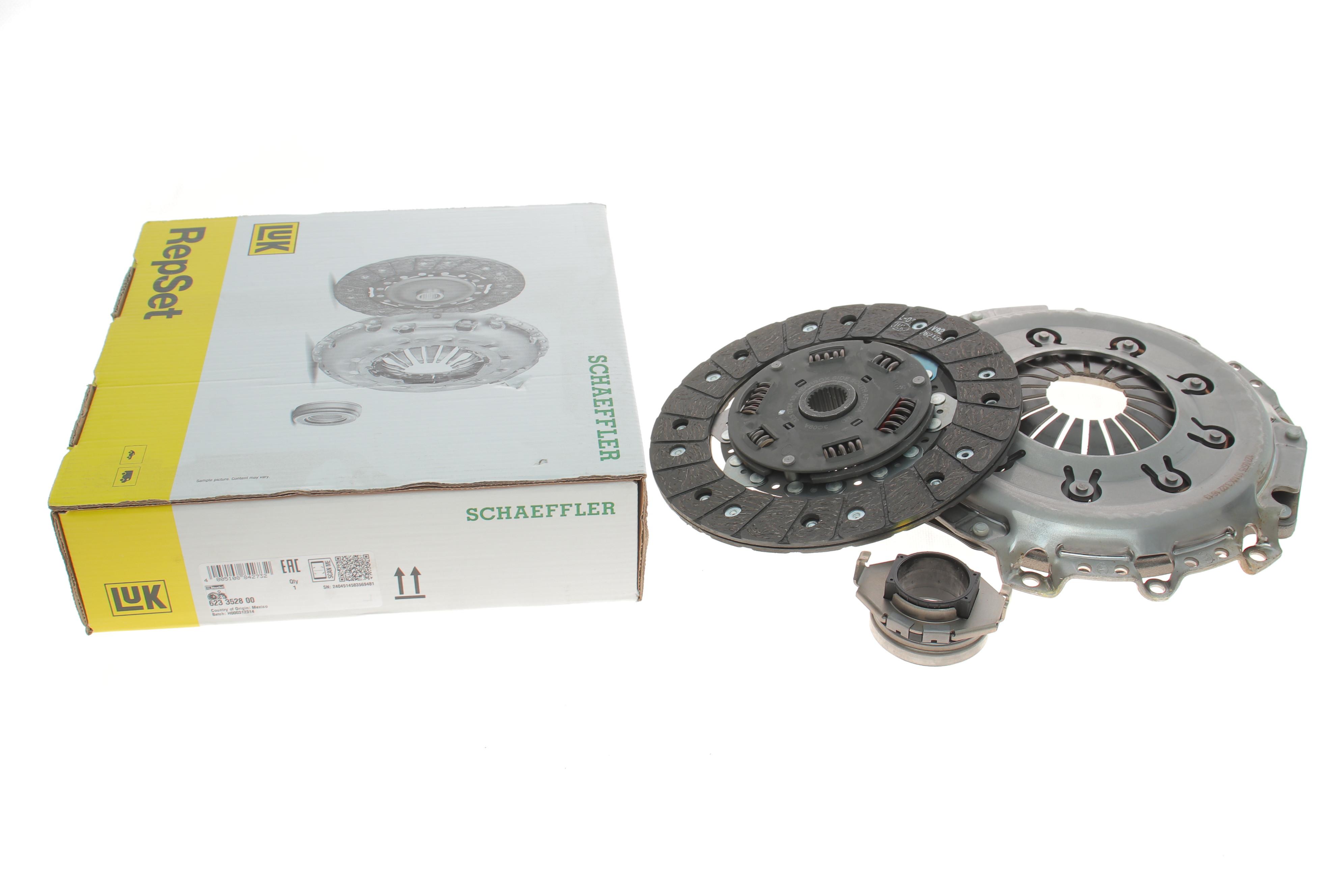 Комплект зчеплення Mazda 6 1.8/2.0MZR, 07-13, 88/108/114kw