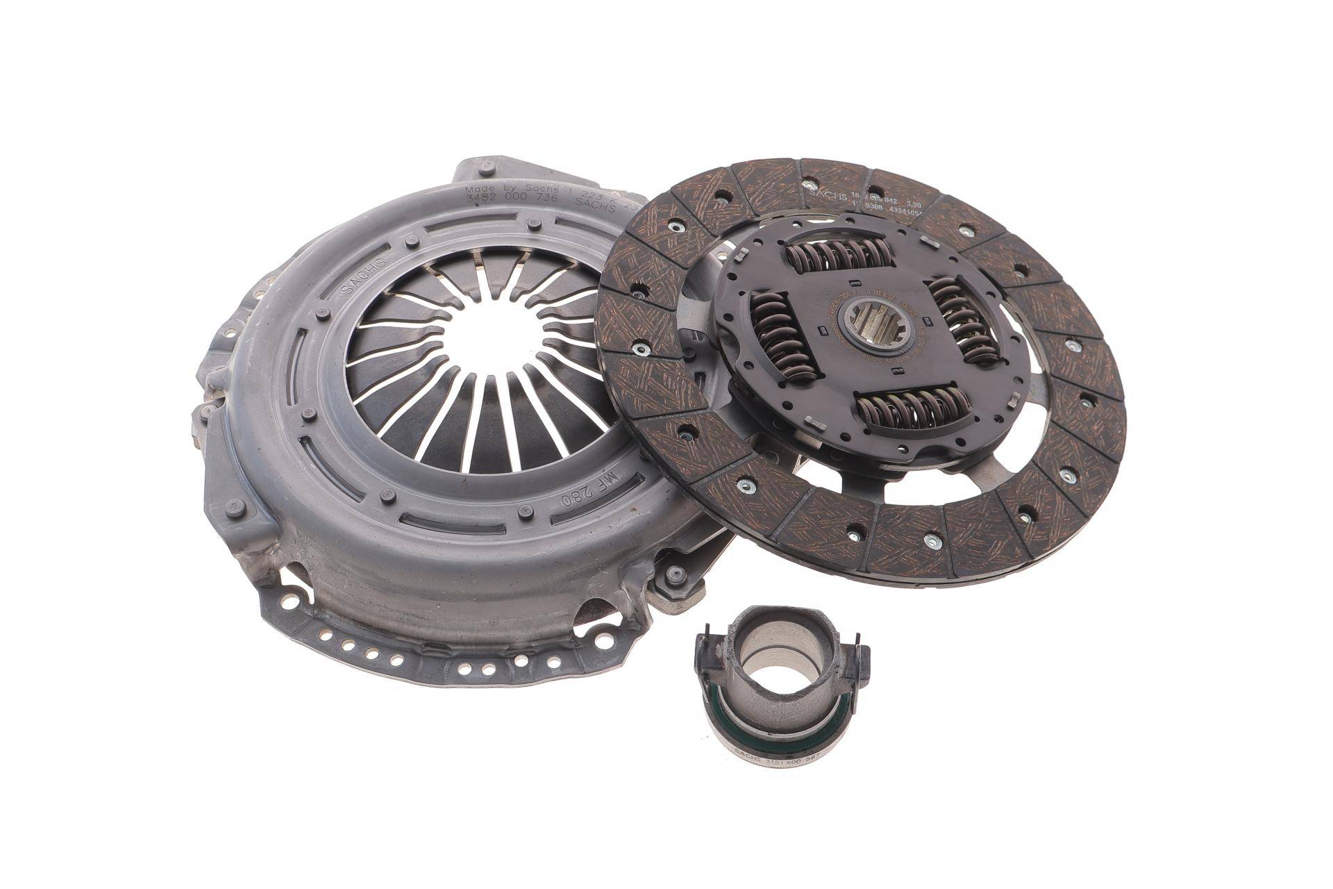 Комплект зчеплення Jeep Cherokee 2.8 CRD 4x4 08- (d=280mm) (+ вижимний)