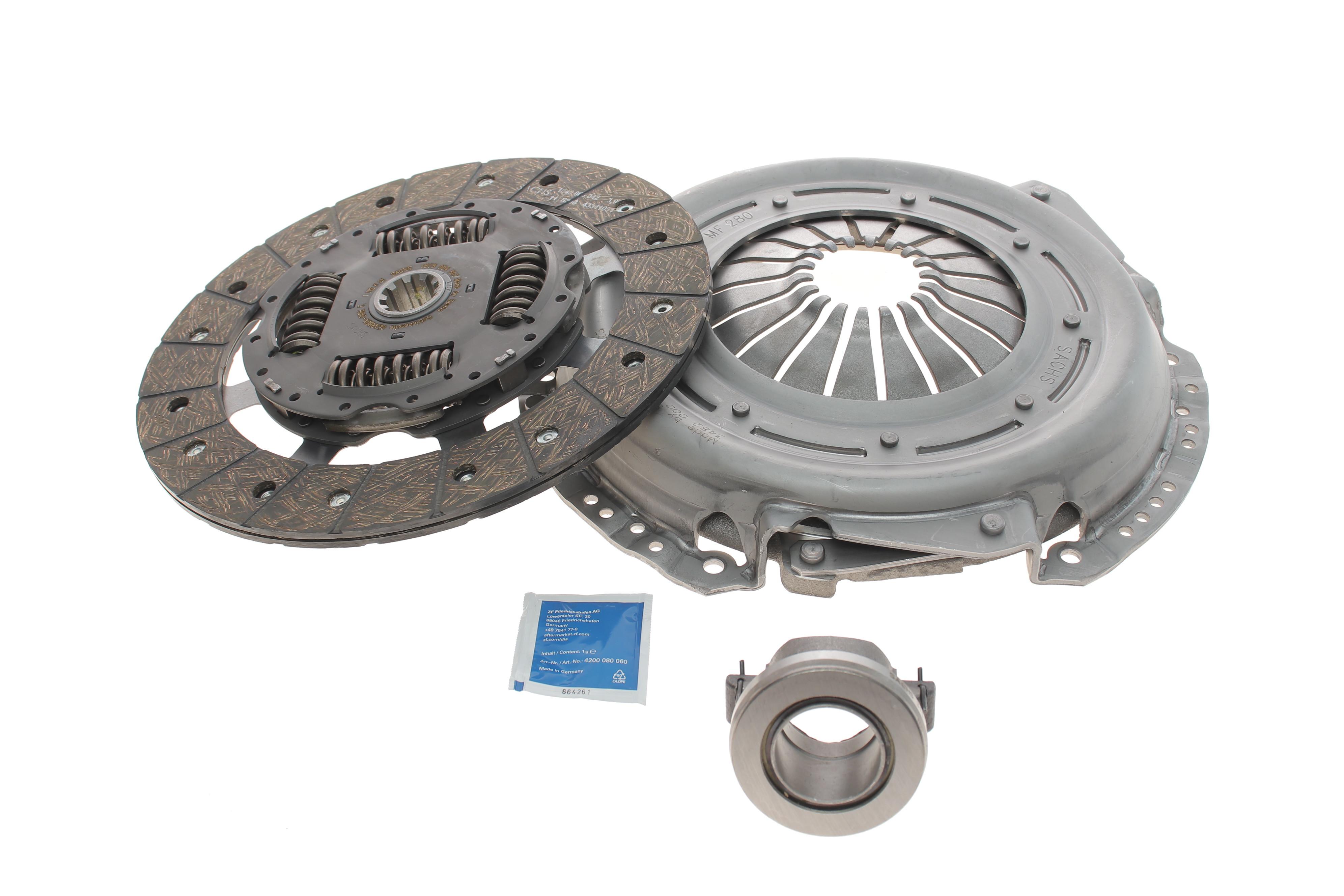 Комплект зчеплення Jeep Cherokee 2.8 CRD 4x4 08- (d=280mm) (+ вижимний)